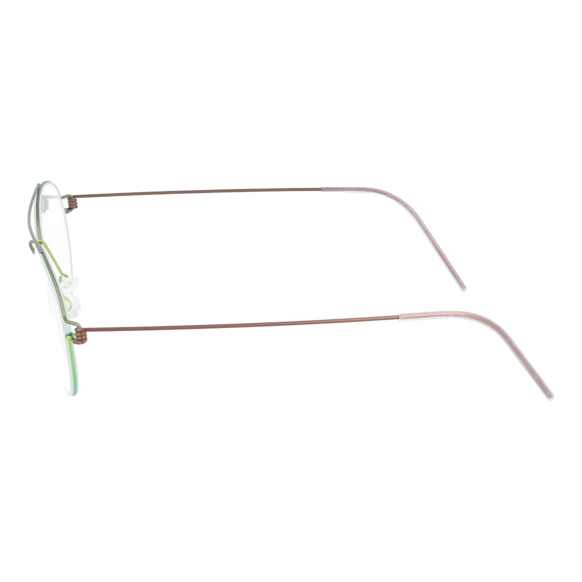 Lindberg | Christoffer col. 012 occhiale da vista titanio unisex Verde trasparente Bronzo
