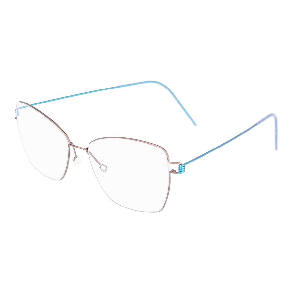 Lindberg | Femke col. 80 occhiali vista donna Bronzo & Celeste