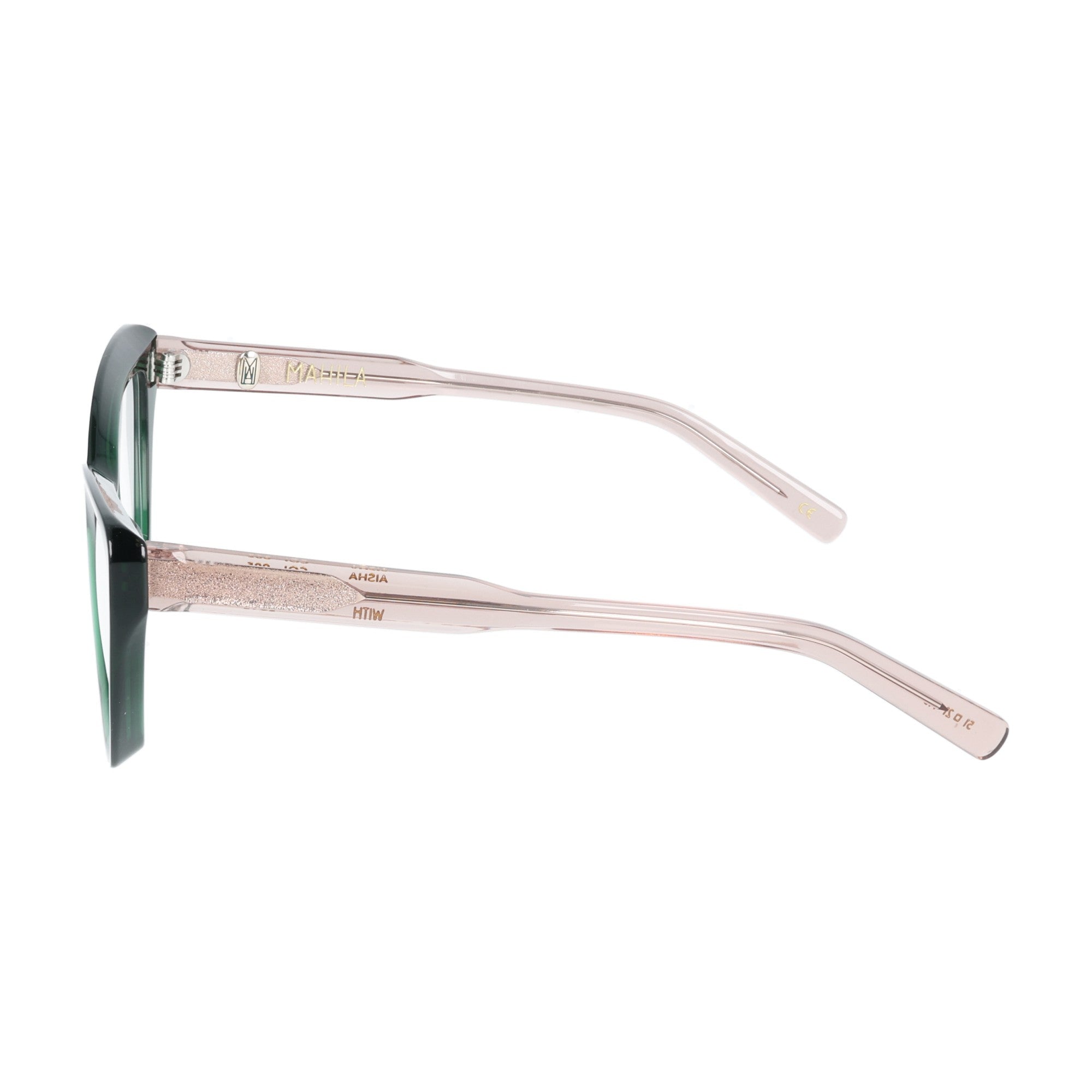 Mahila | Aisha occhiali da vista donna cateye verde