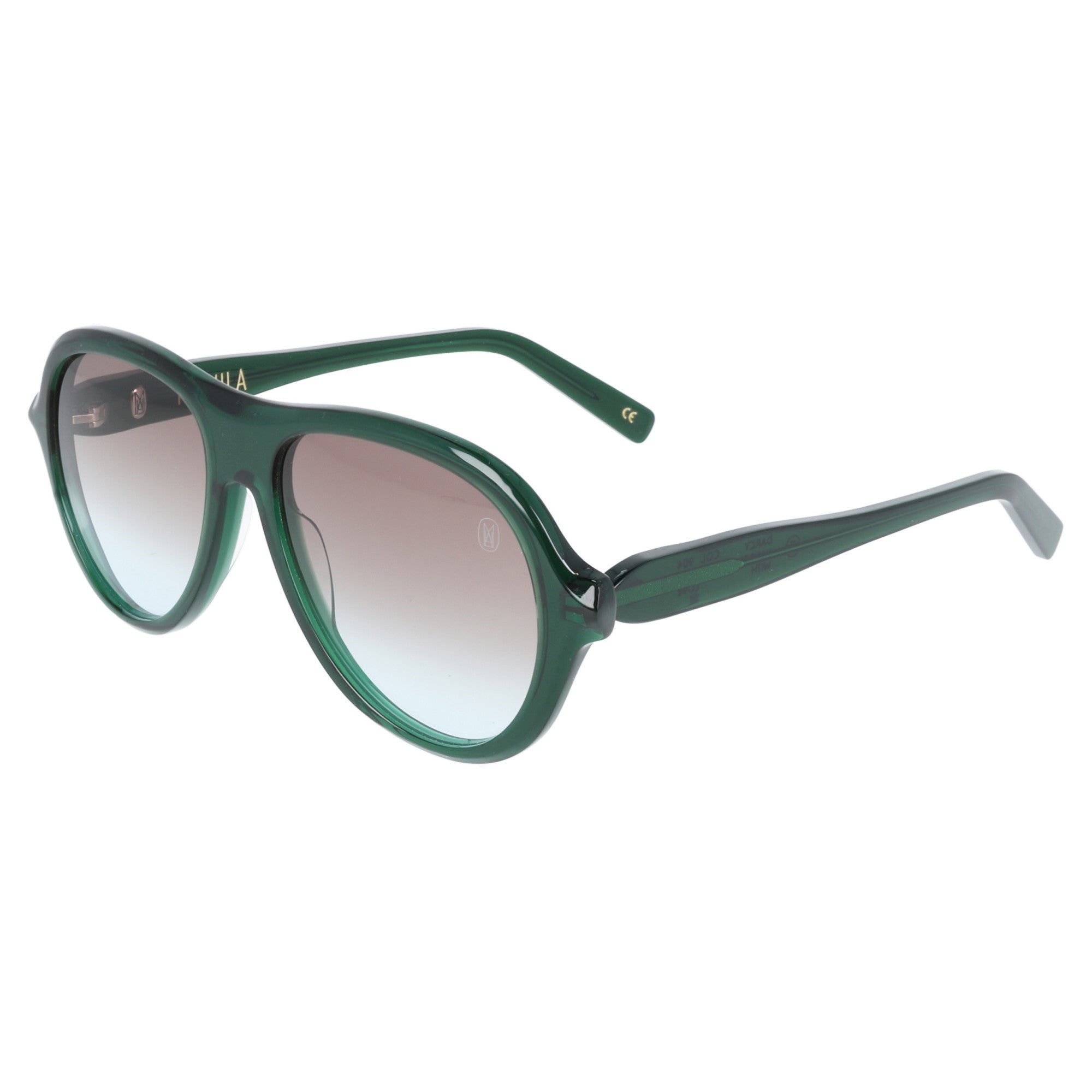 Mahila | Darcy occhiale da sole donna aviator verde