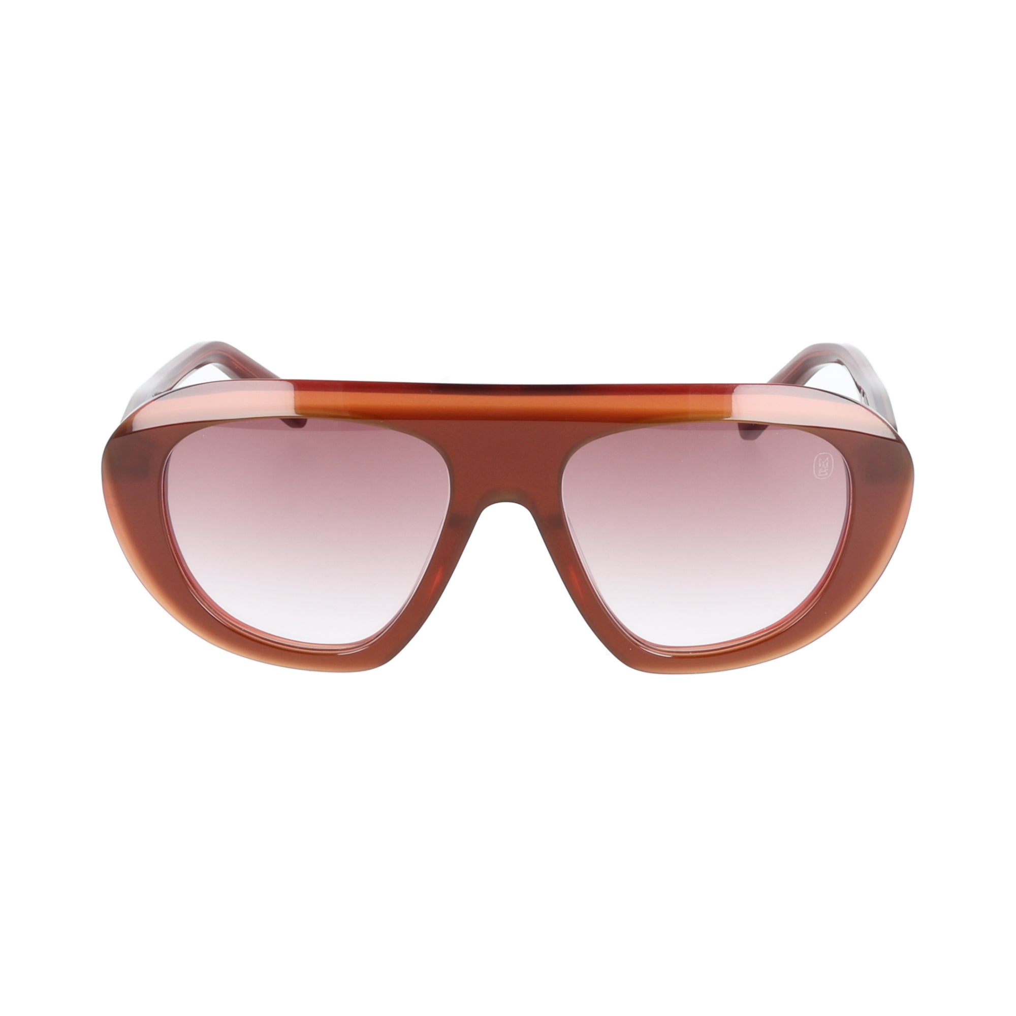 Mahila | Johanna occhiali da donna maschera oversize Marrone