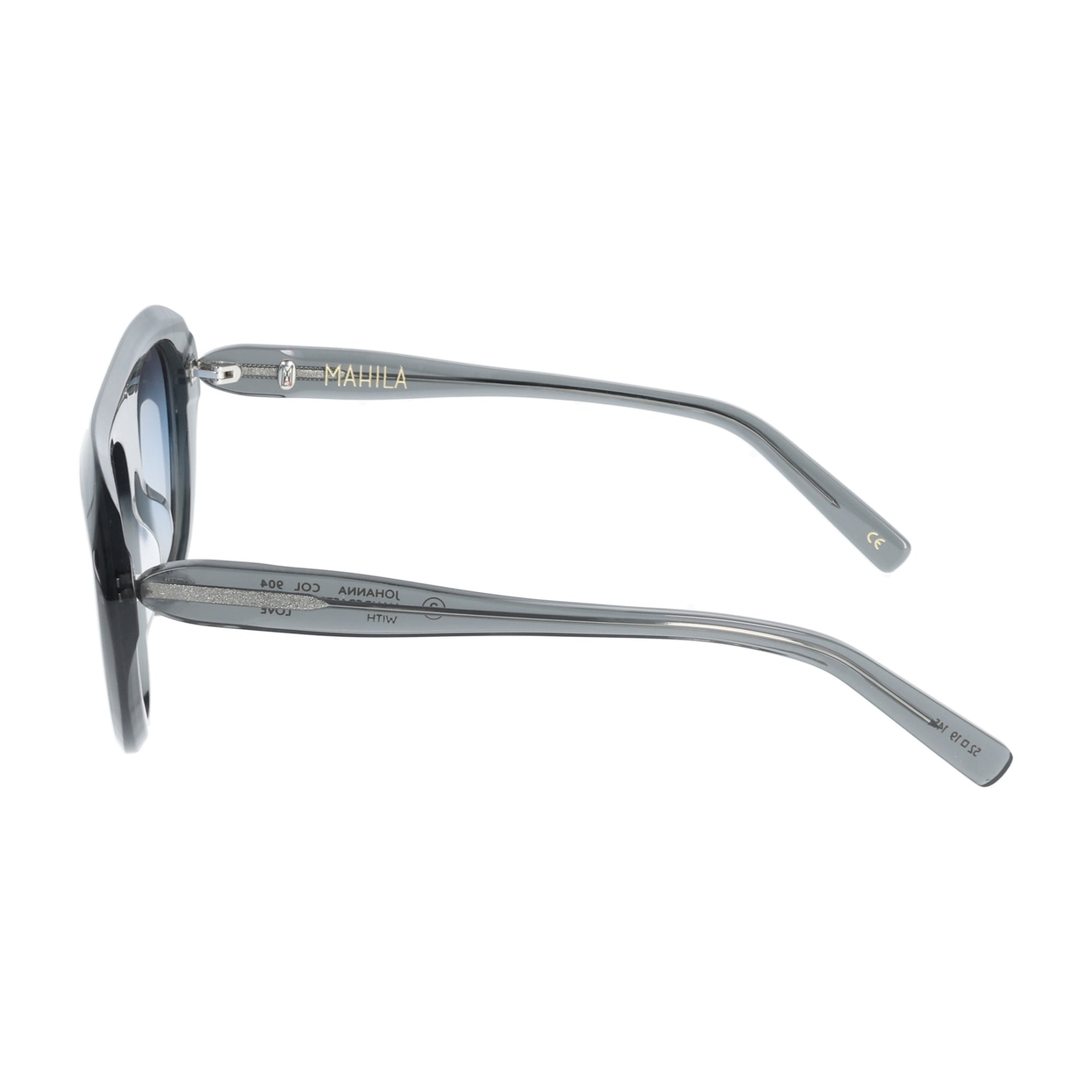 Mahila | Johanna occhiali da donna maschera oversize grigio