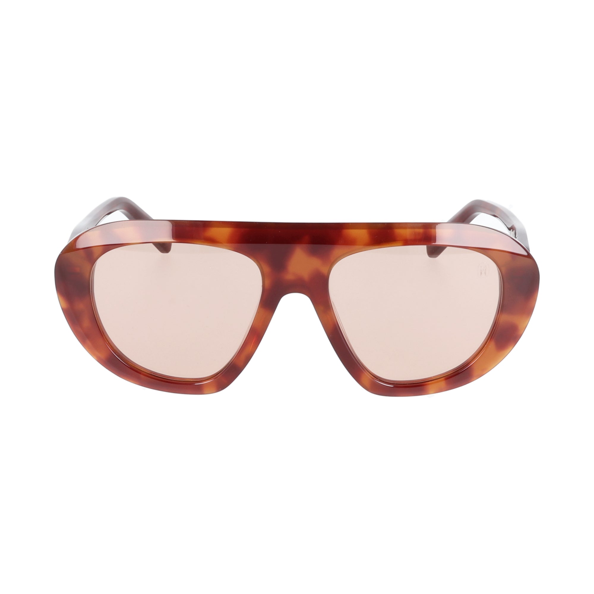 Mahila | Johanna occhiali da donna maschera oversize maculato marrone