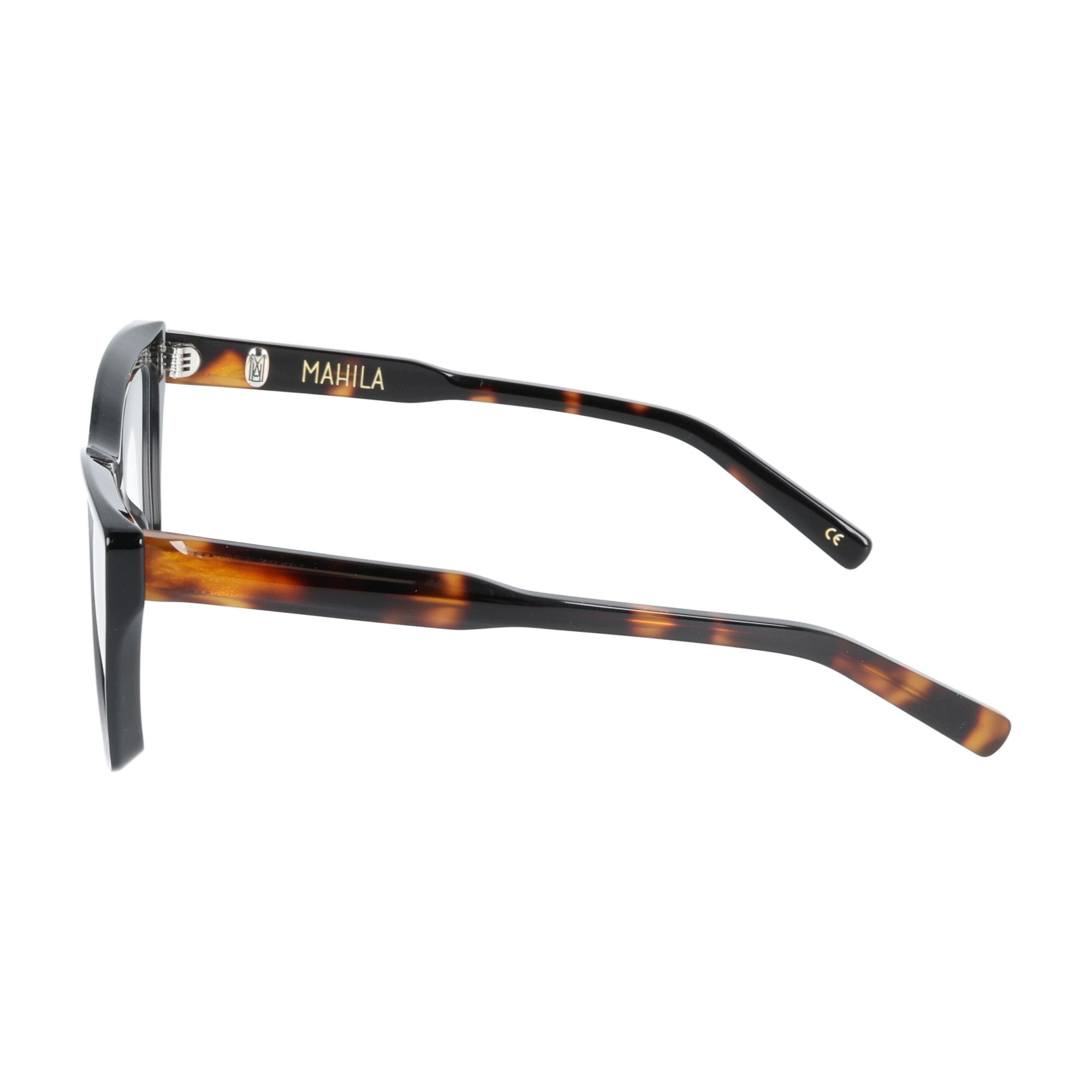 Mahila | Ludmilla occhiali da vista donna  nero tartarugato caldo