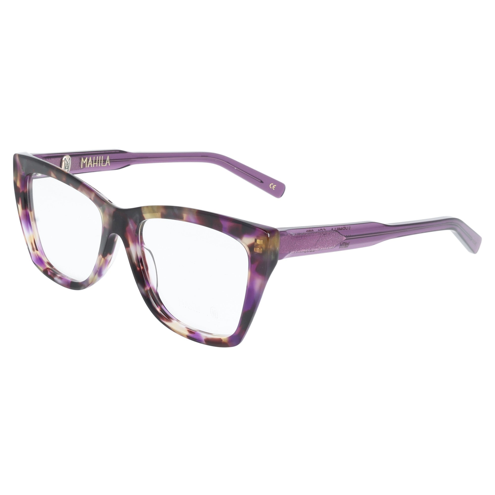 Mahila | Ludmilla occhiali da vista donna  tartarugato viola