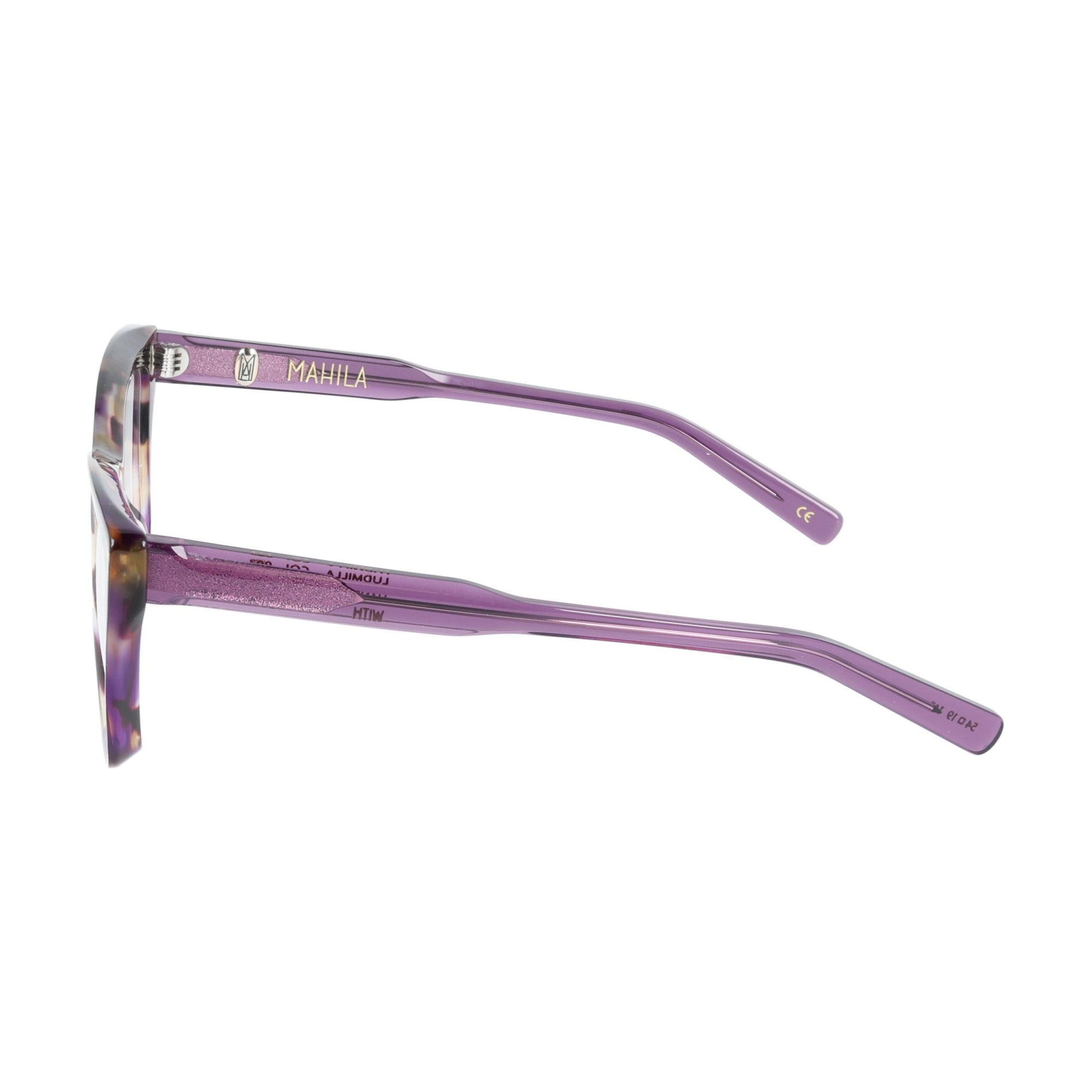 Mahila | Ludmilla occhiali da vista donna  tartarugato viola