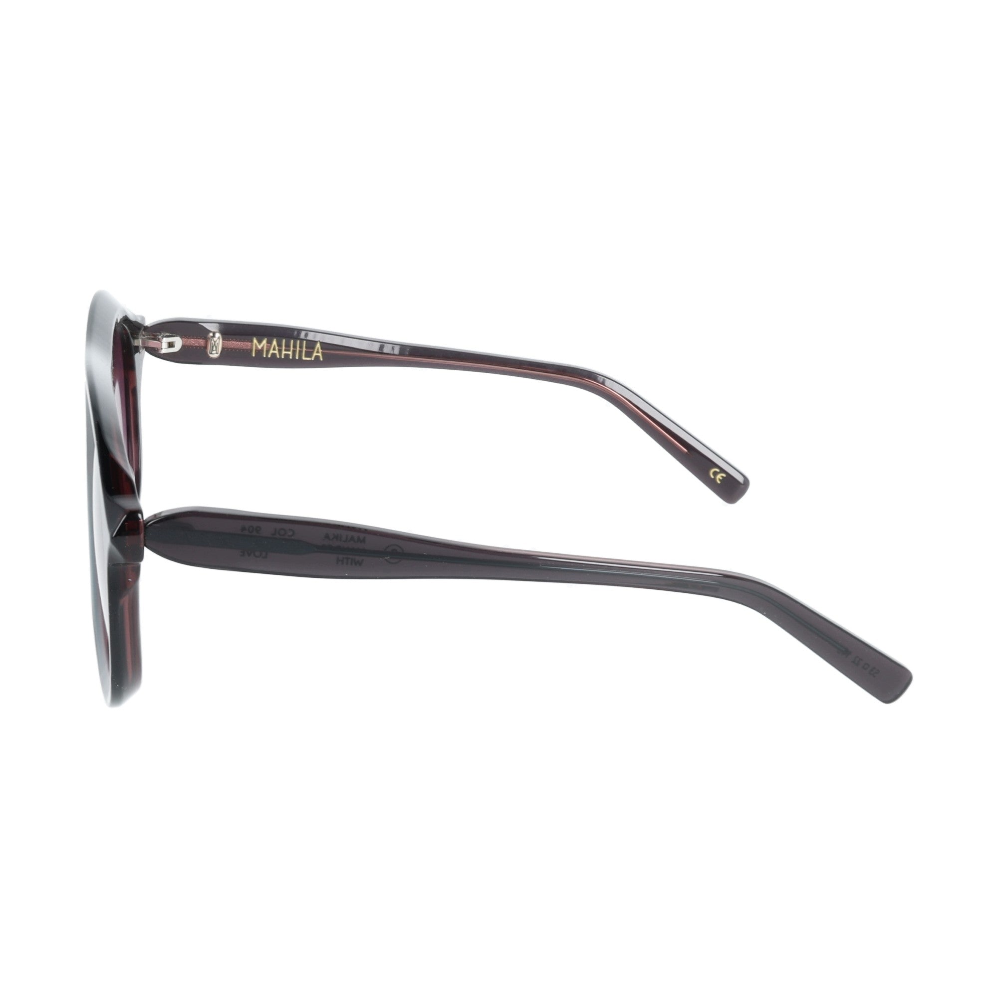 Mahila | Malika aviator occhiale da sole donna havana