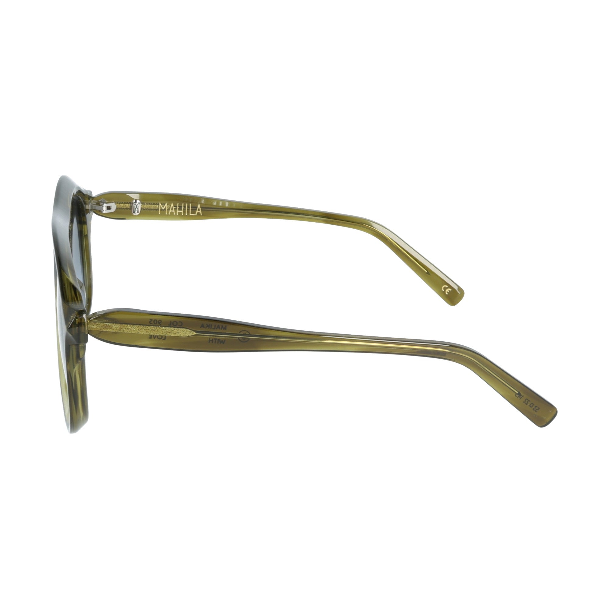 Mahila | Malika aviator occhiale da sole donna verde acqua