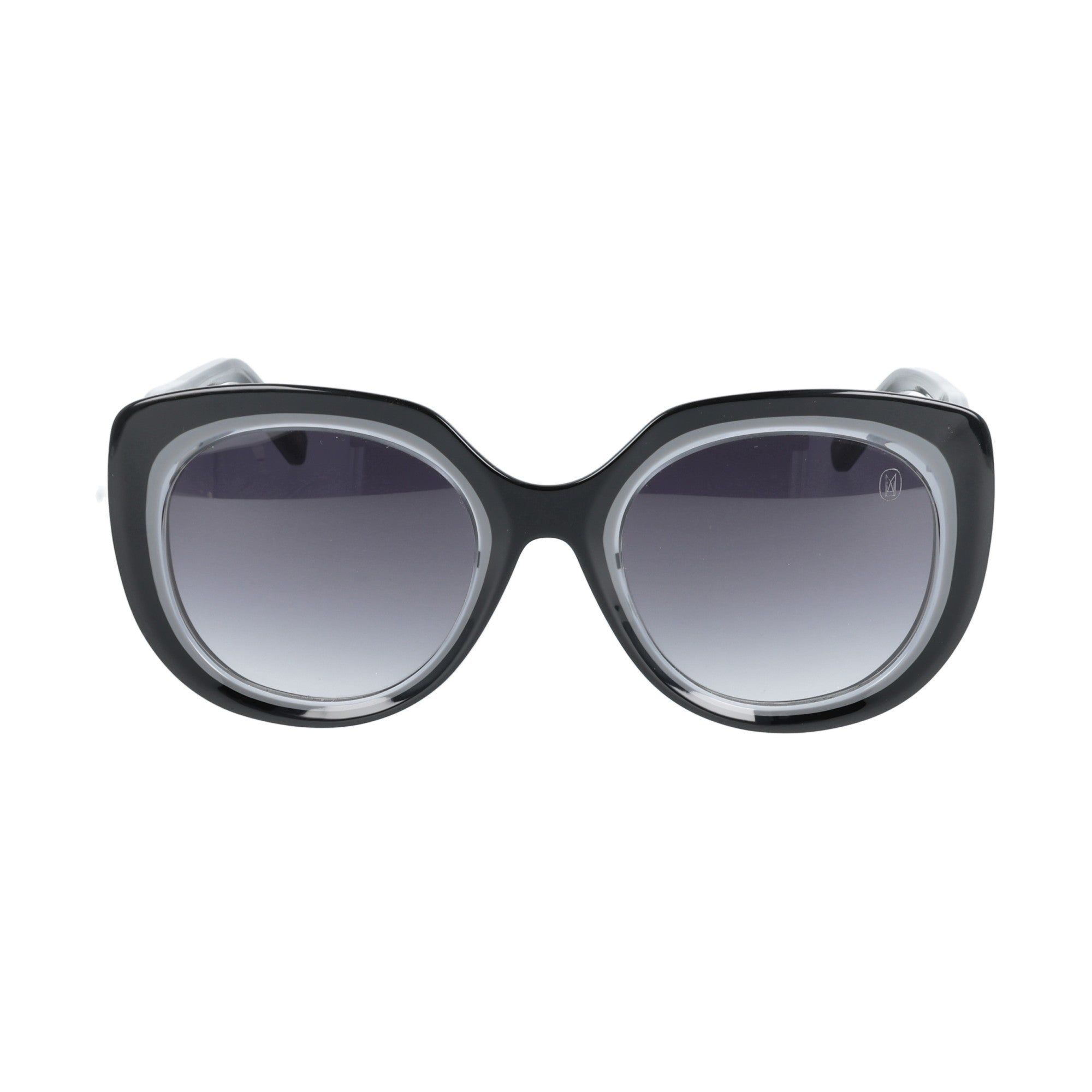 Mahila | Samira nero occhiale da sole da donna cateye