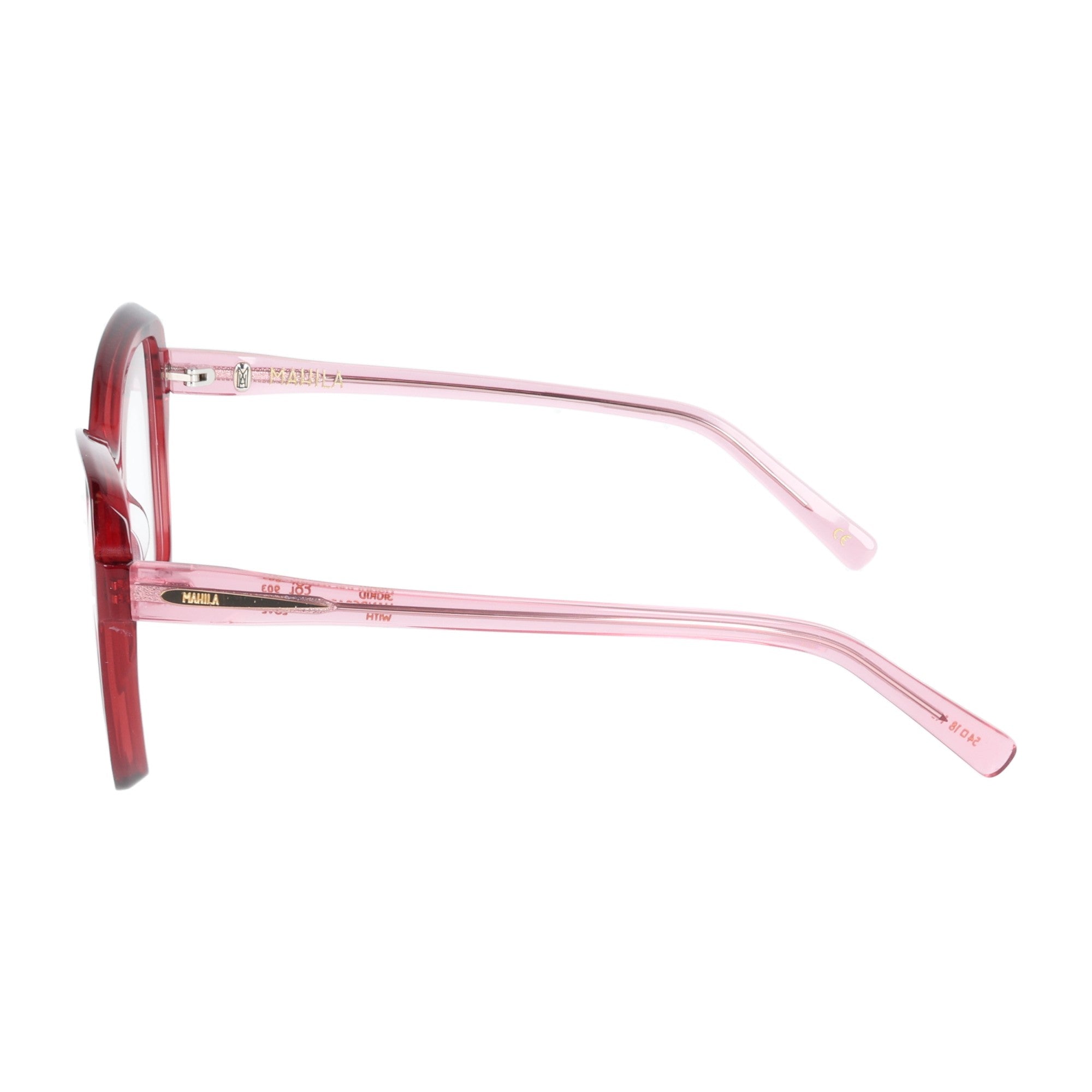 Mahila | Sigrid occhiali da vista donna farfalla amaranto