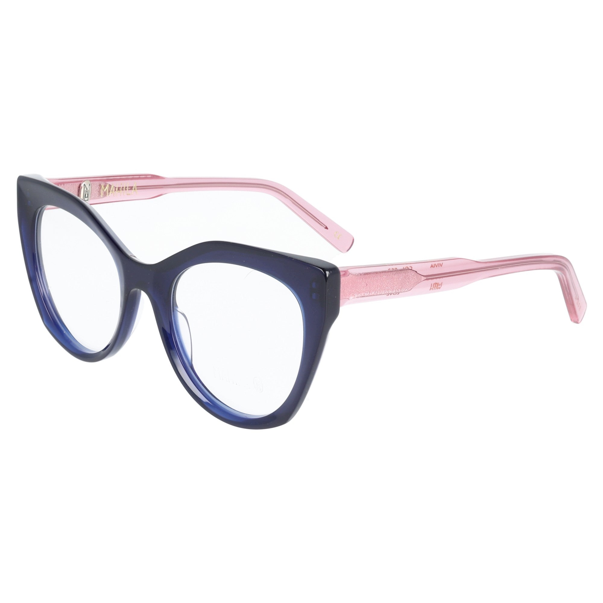 Mahila | Vivia occhiali da vista donna cat-eye blu