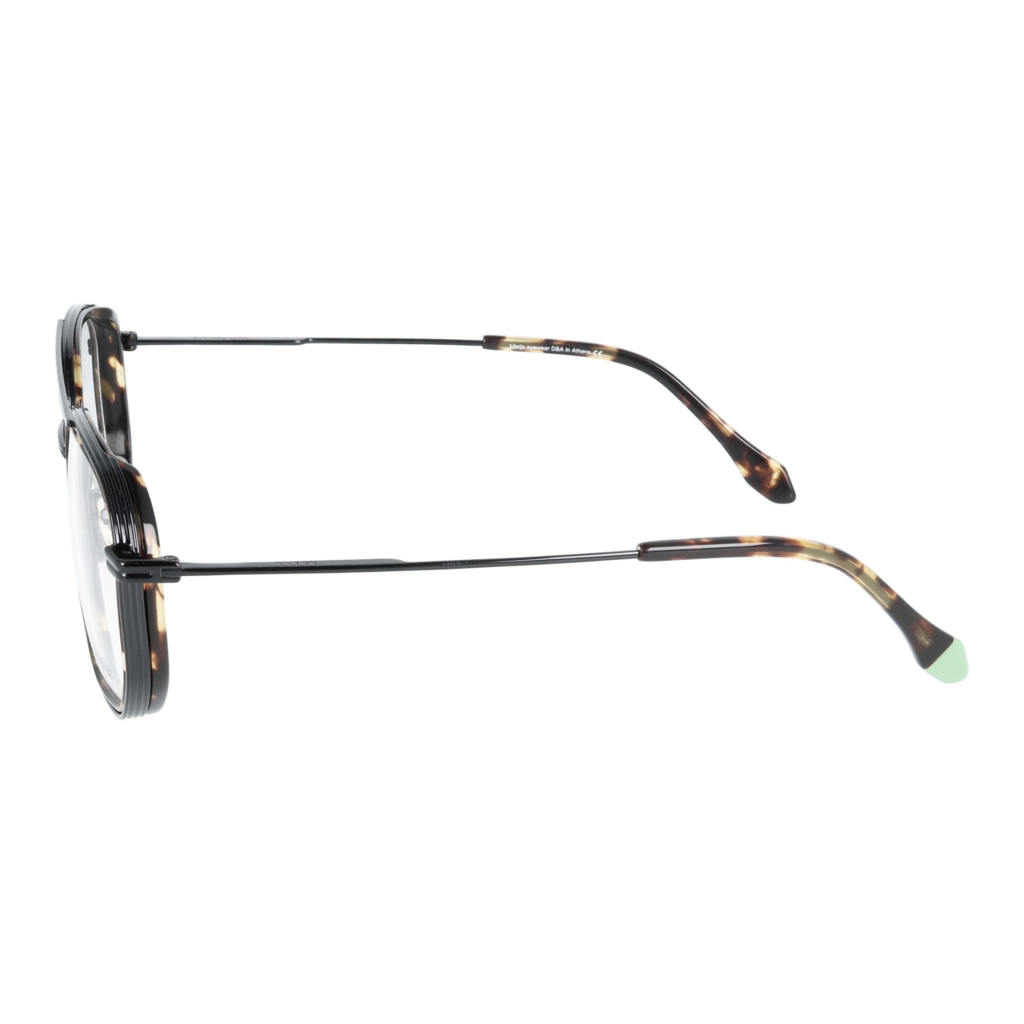 Marjo Design Lab  Heracles occhiale da vista uomo metallo Black Tartarugato