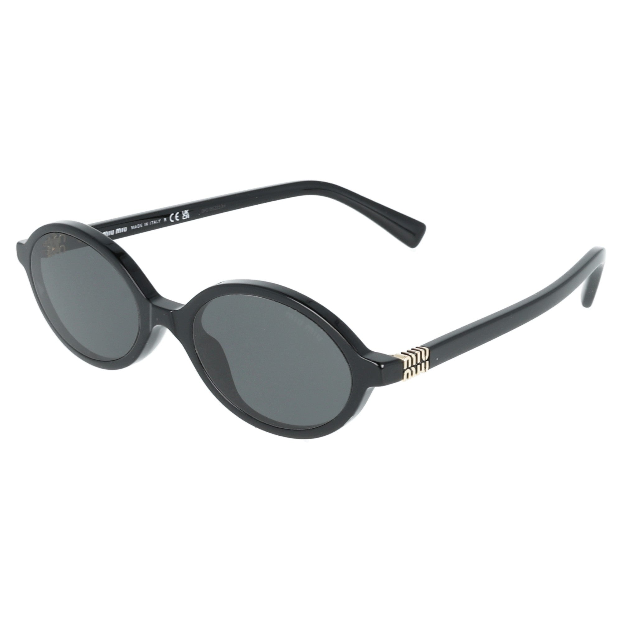 Miu Miu | Smu 04z occhiale da sole farfallina bassa donna Nero