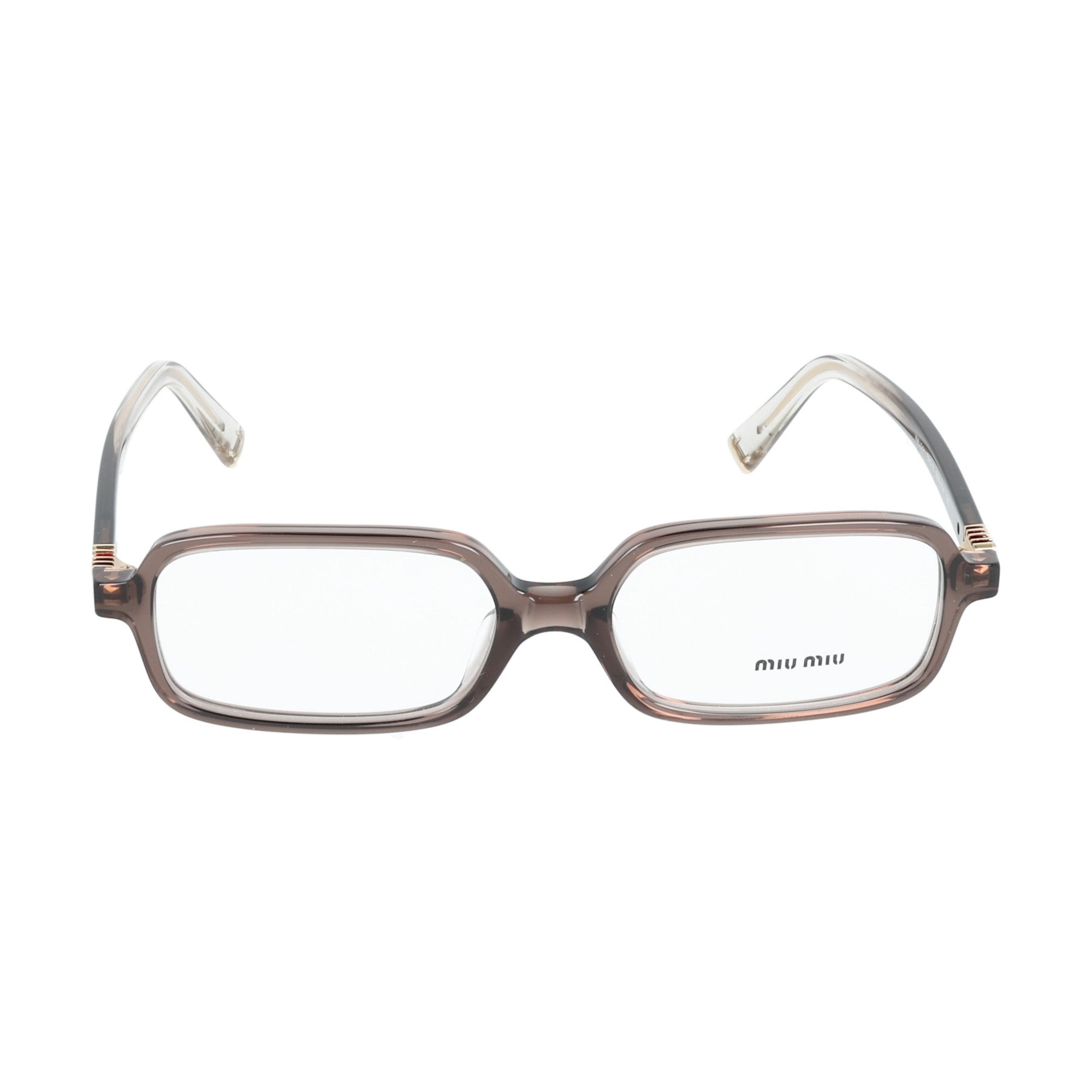 Miu Miu | VMU 01Y  occhiale da vista donna Beige farfallina bassa