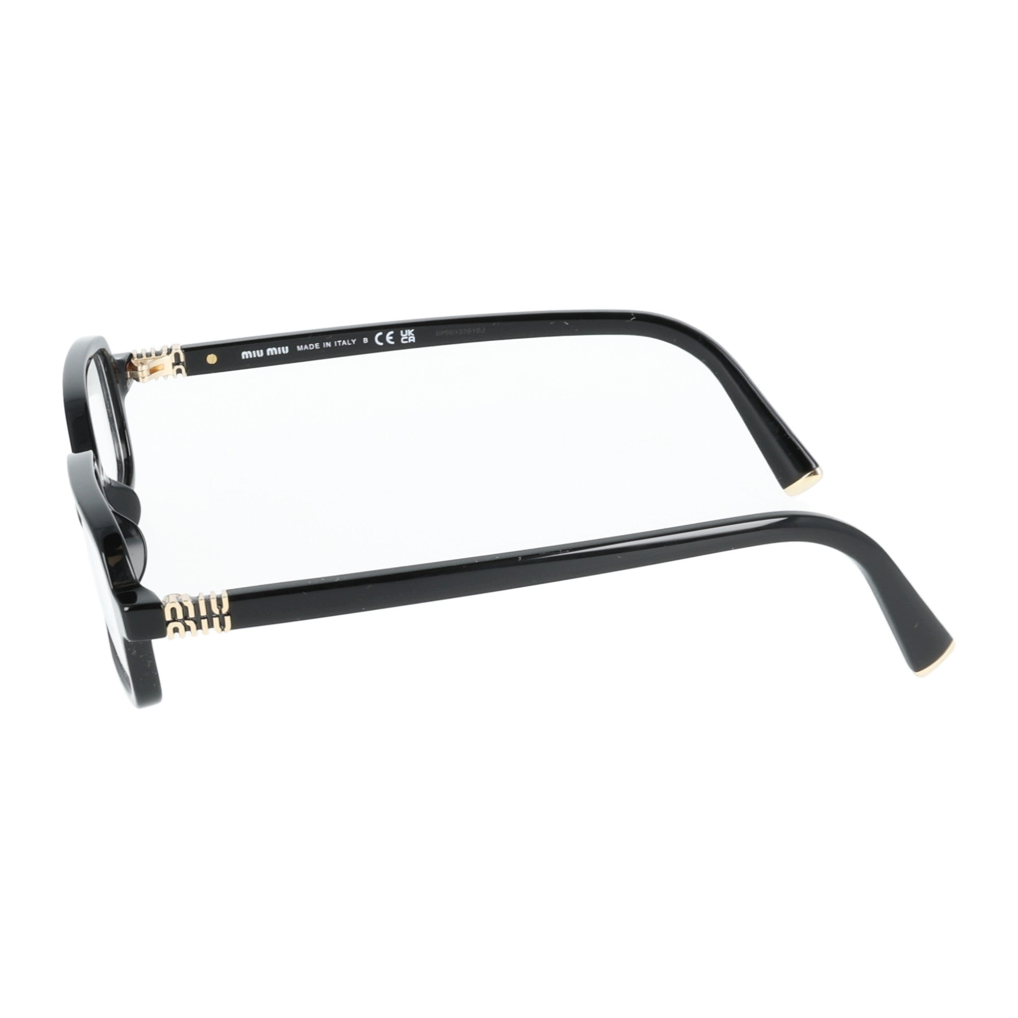 Miu Miu | VMU 01Y  occhiale da vista donna nero farfallina bassa