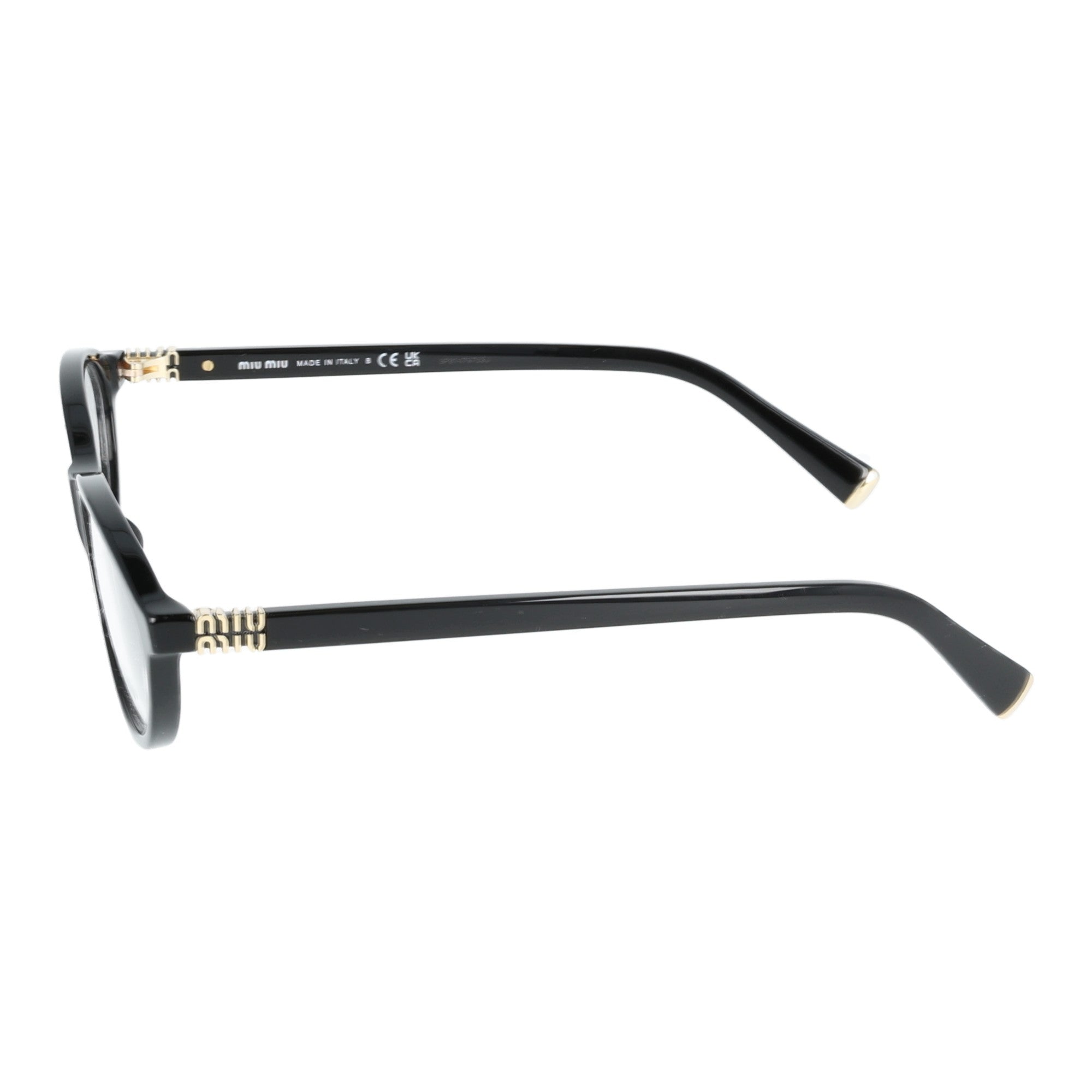 Miu Miu | VMU 09X  occhiali da vista cateye donna Nero