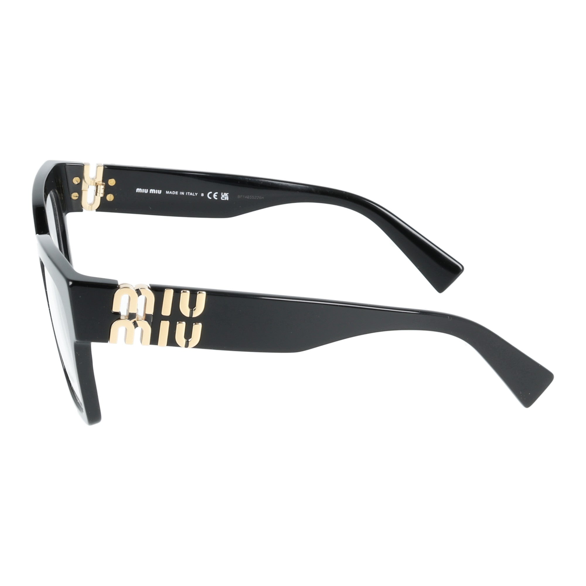 Miu Miu | Vmu 04U squadrato bold donna occhiale da vista Nero