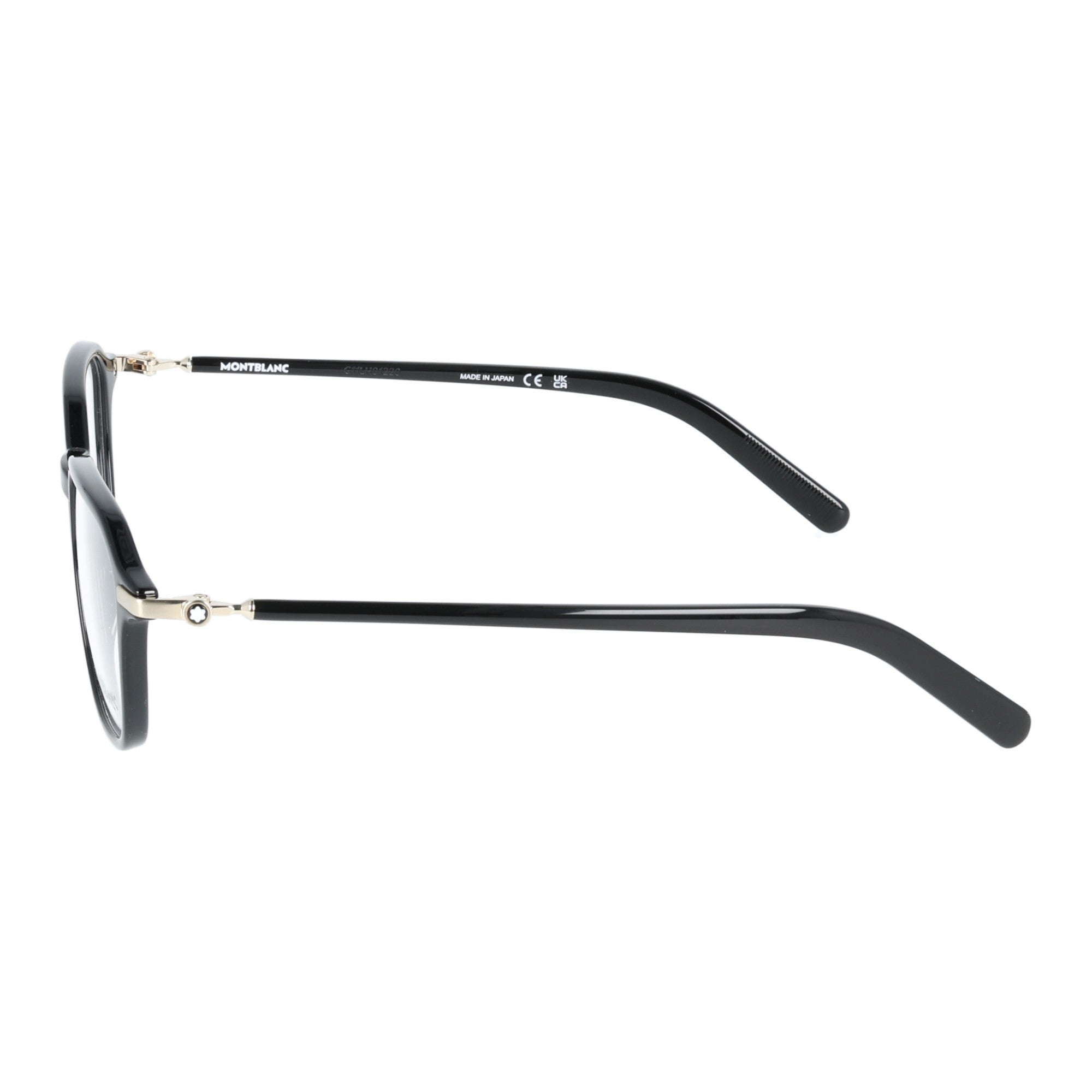 Montblanc | MB0462O 001 occhiali da vista uomo Nero laterale