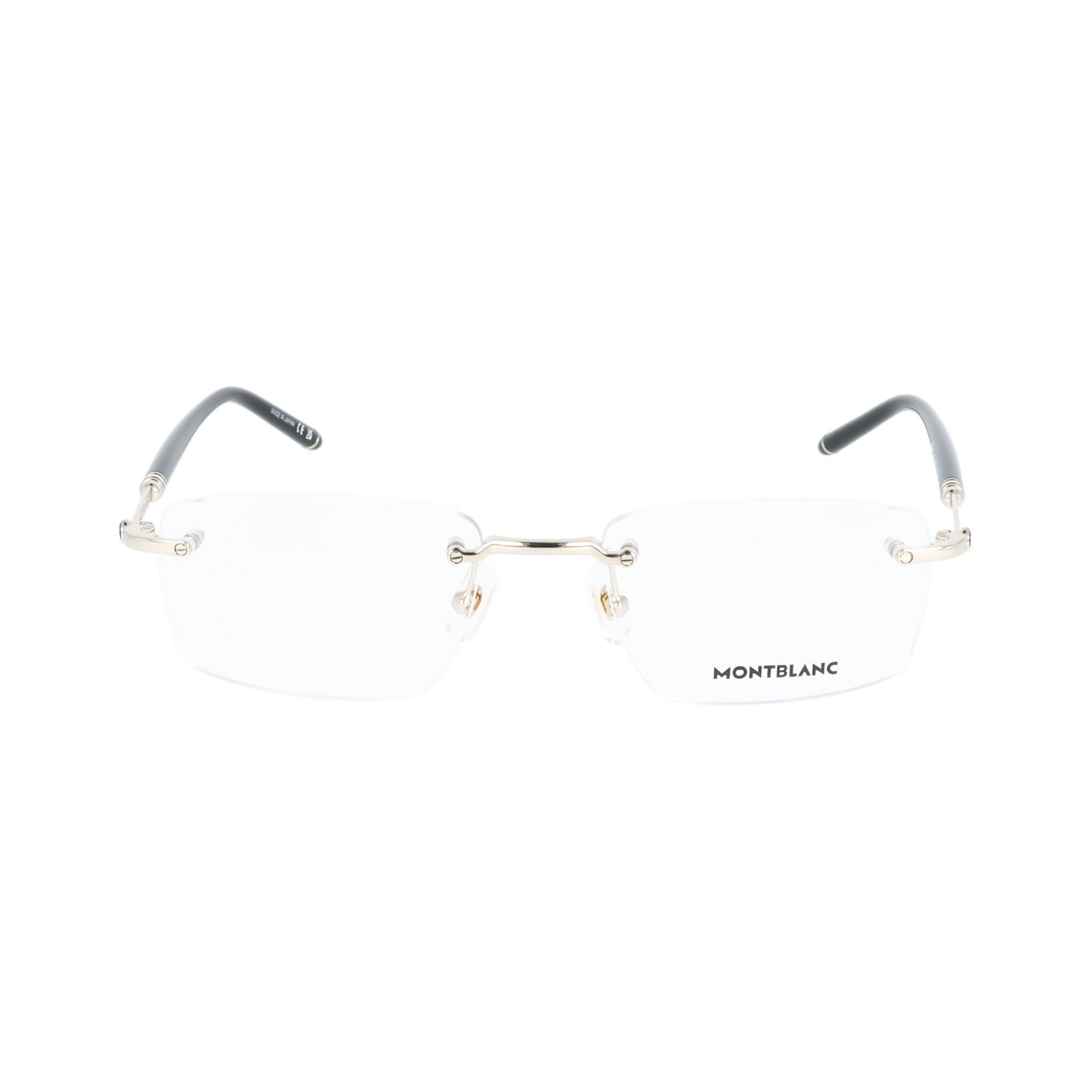 Montblanc | MB0480 001 occhiali da vista uomo Nero frontale