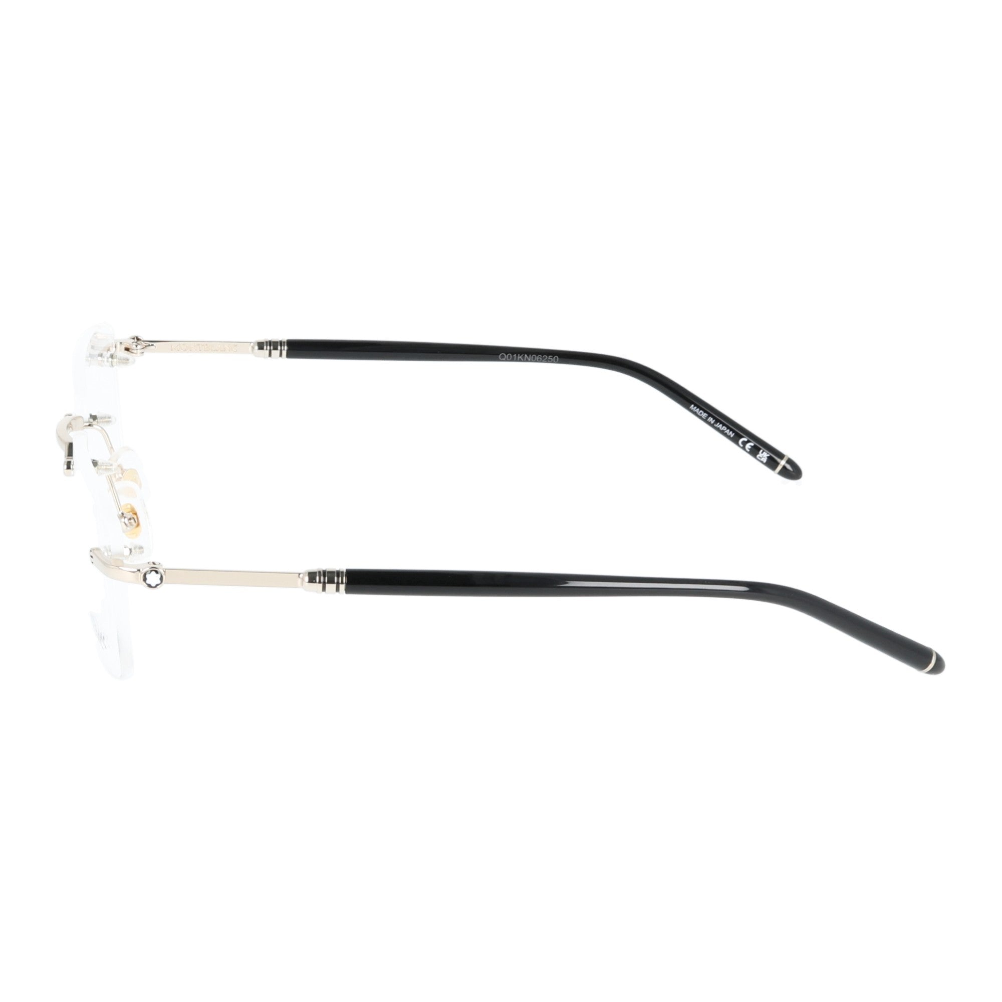 Montblanc | MB0480 001 occhiali da vista uomo Nero laterale