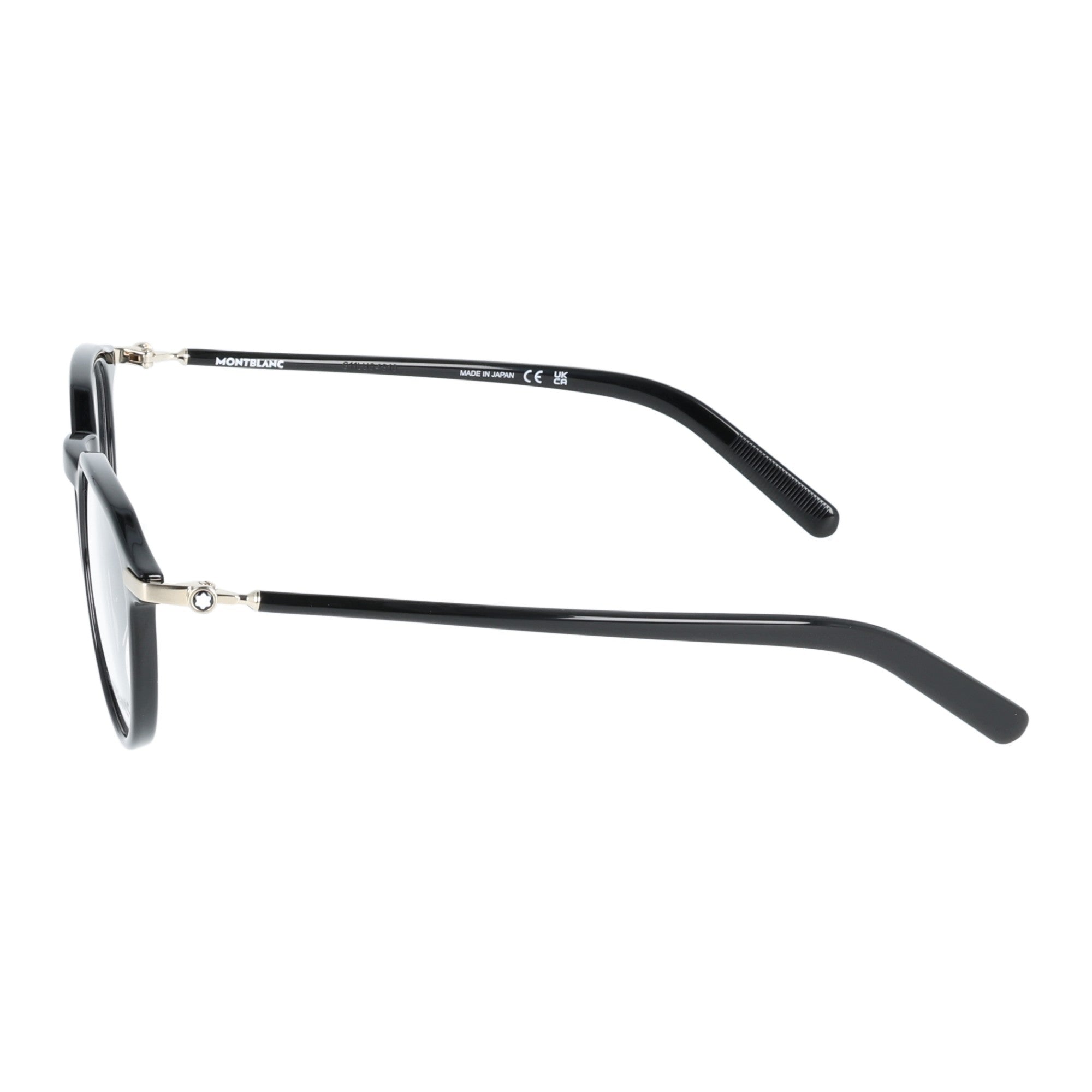 Montblanc | MB0495O 001 occhiali da vista uomo Nero laterale