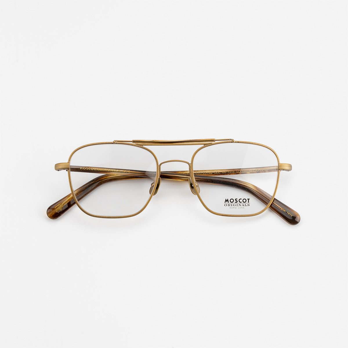 Moscot | Gafilta / Antique Gold / Bamboo