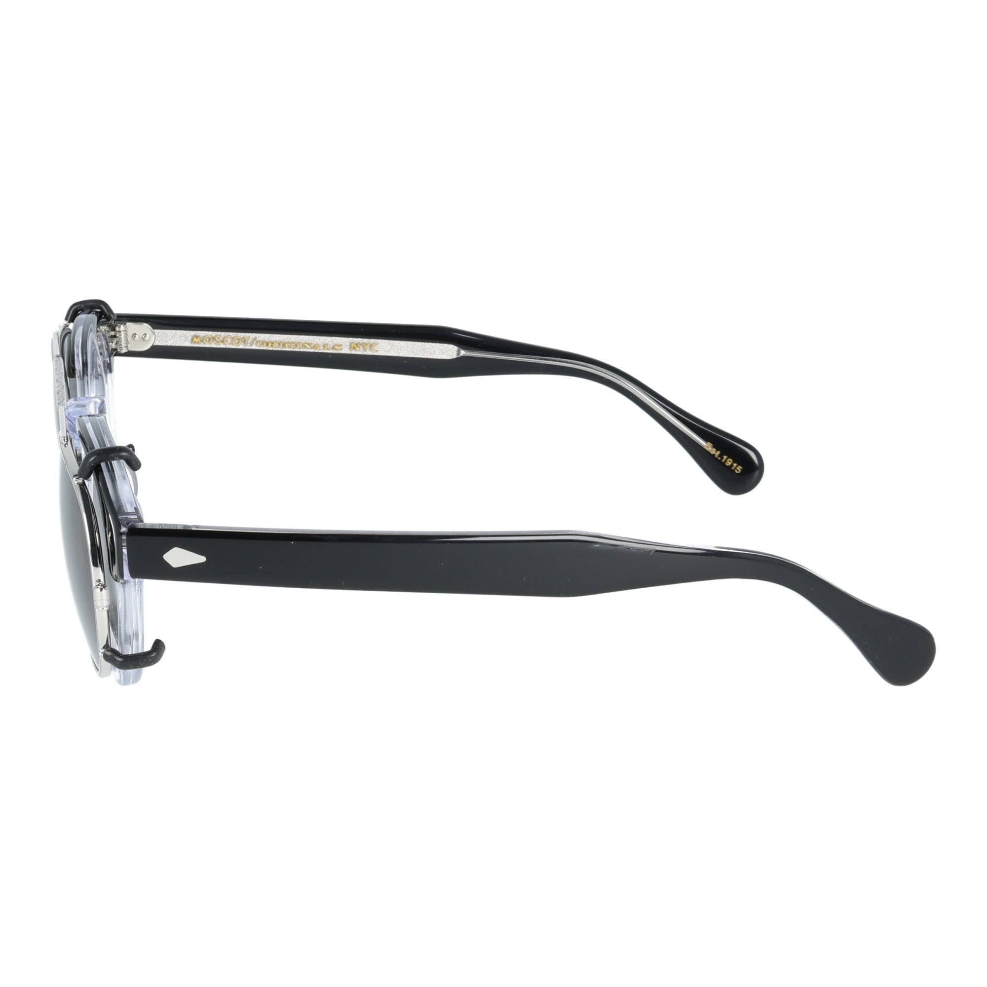 Moscot | Lemtosh Cliptosh occhiale da sole uomo Black crystal