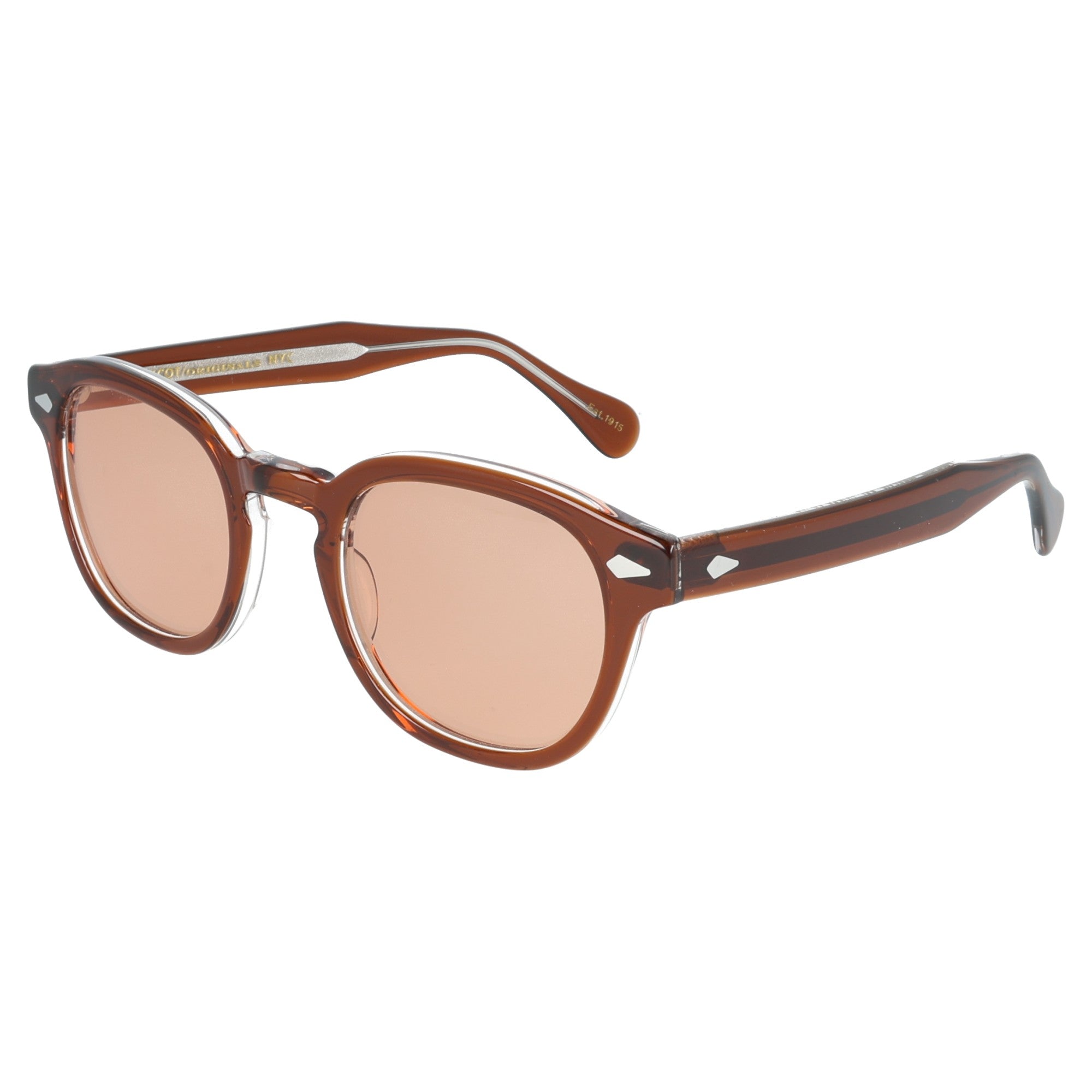 Moscot | Lemtosh occhiale da sole da uomo pantos Umber crystal