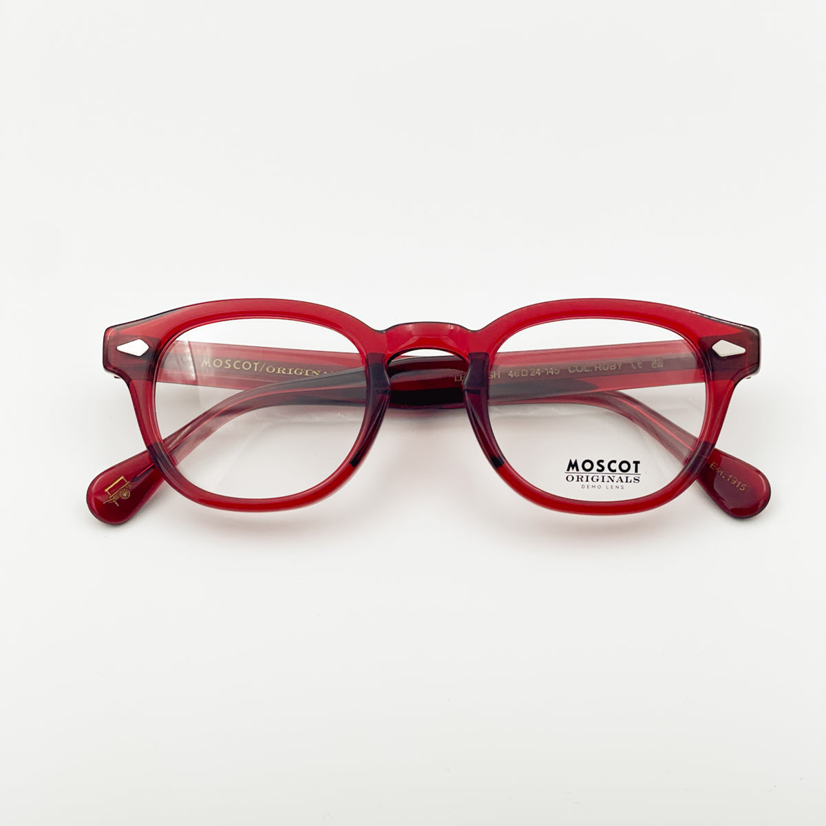 Moscot Lemtosh occhiali da vista da uomo  ruby red color