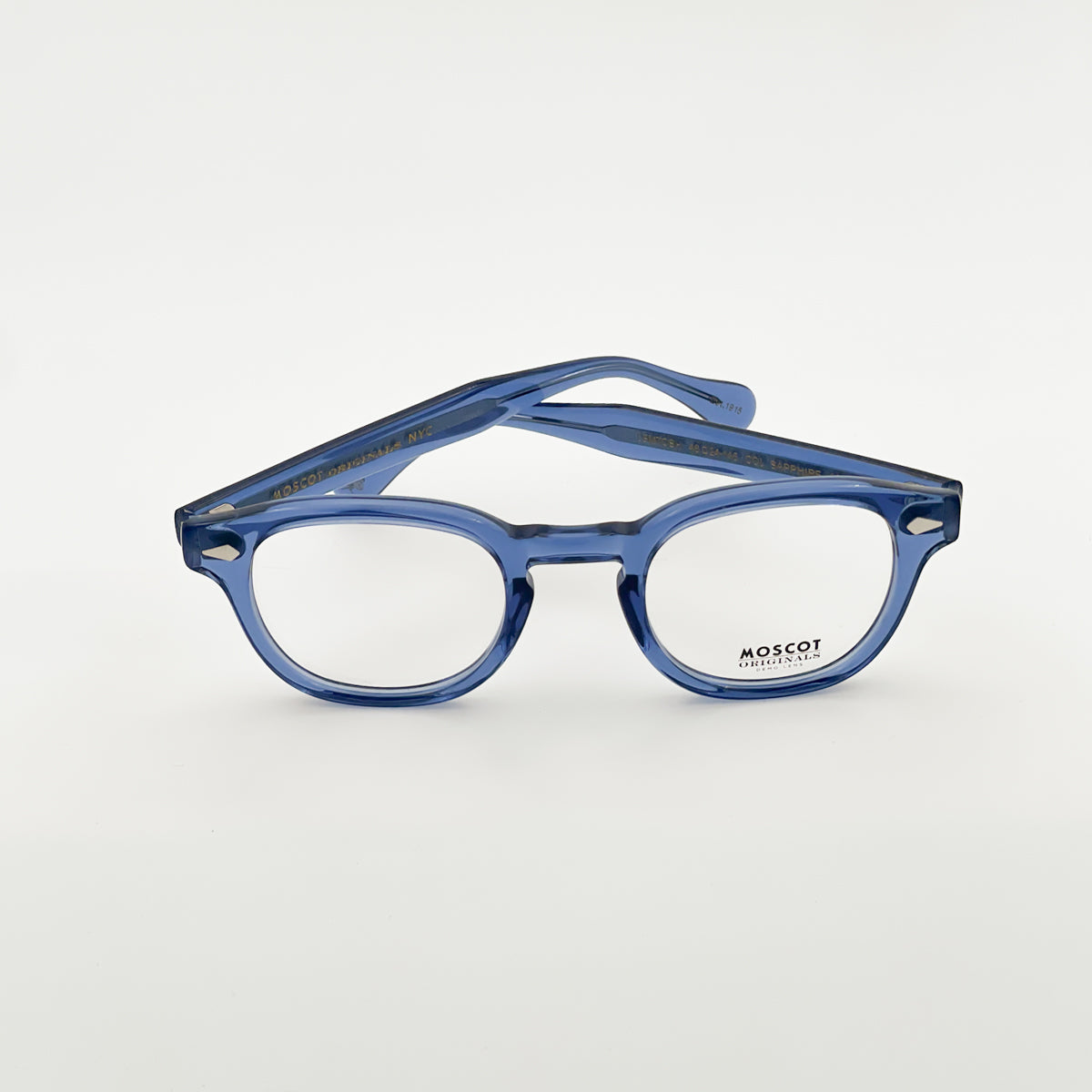 Moscot Lemtosh occhiali da vista da uomo  sapphire blue color