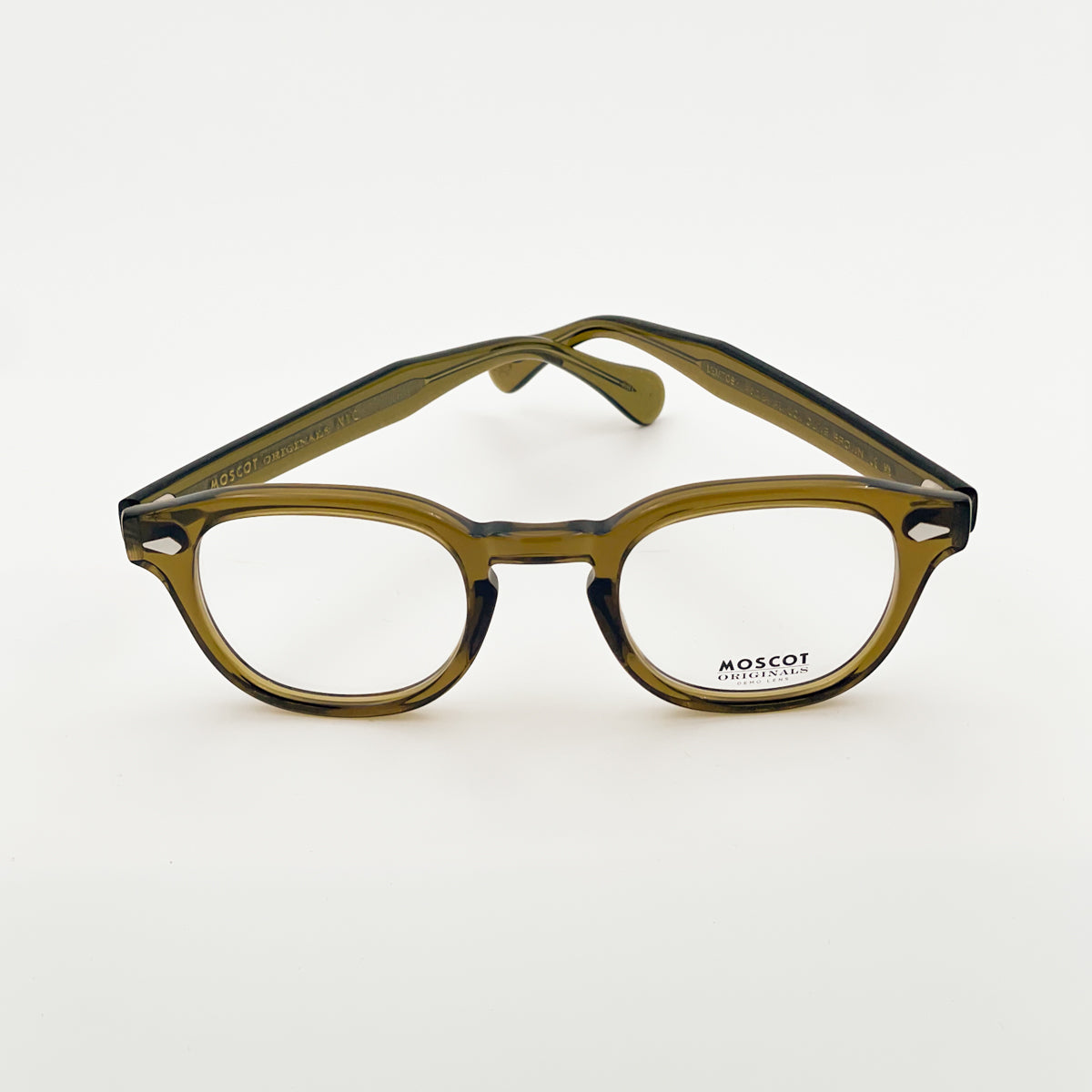 Moscot Lemtosh occhiali da vista da uomo  olive brown