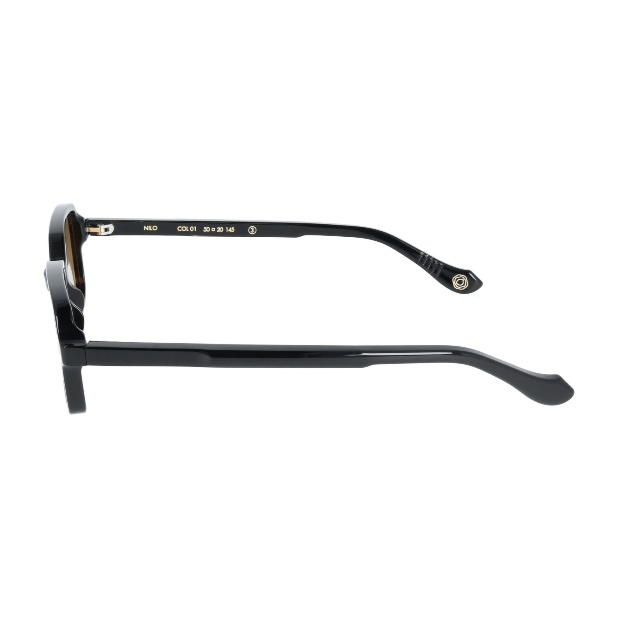 Kyme | Nilo - Nero lenti azzurre / Nero / Arancione / Havana