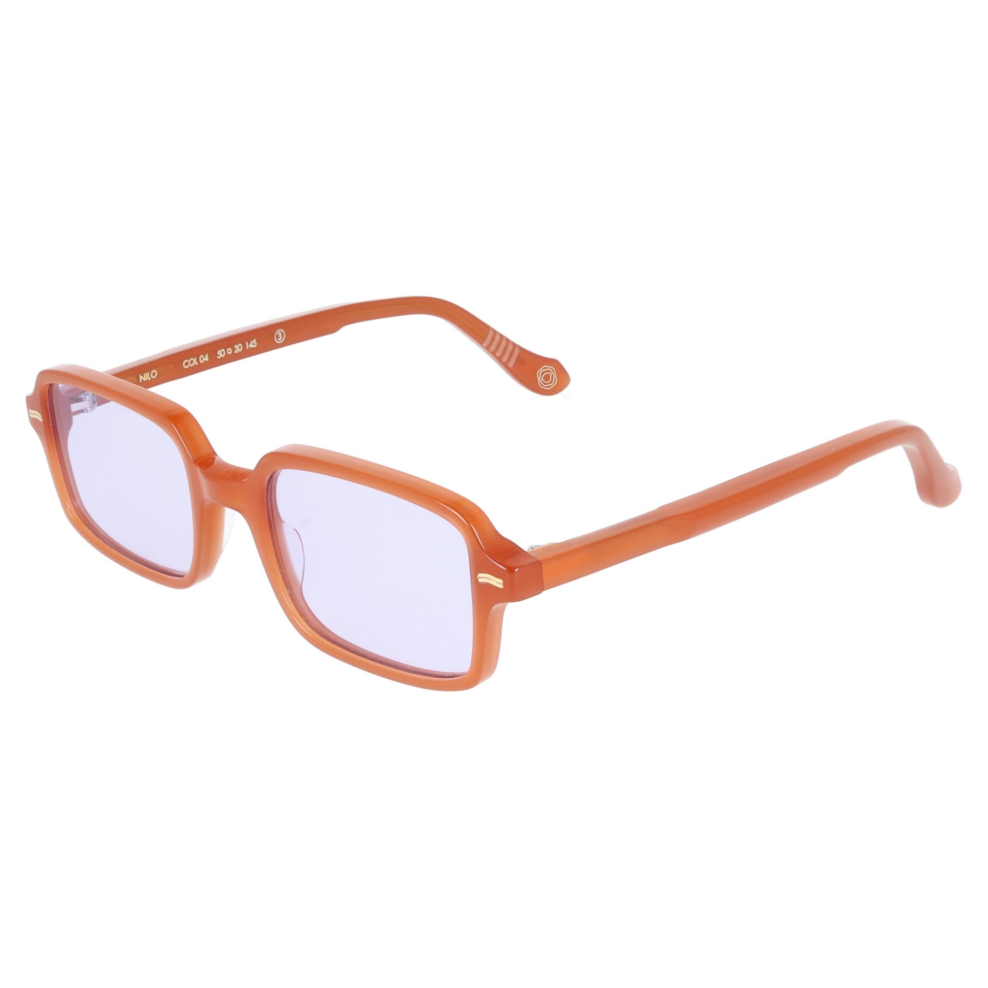 Nilo di Kyme sono degli occhiali da sole unisex arancione