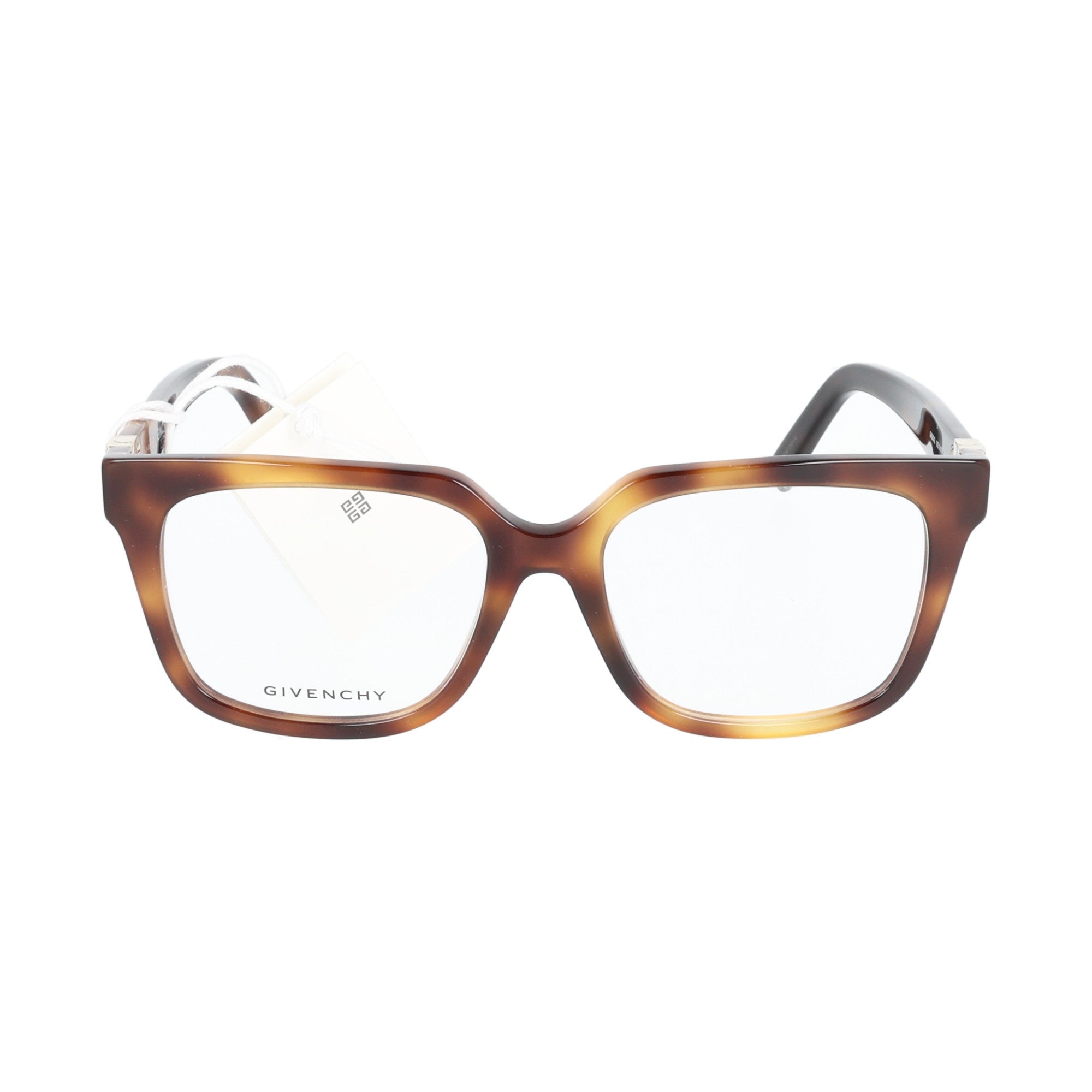 Occhiali da vista donna Givenchy GV50042I colore 053 tartarugato chiaro vista frontale