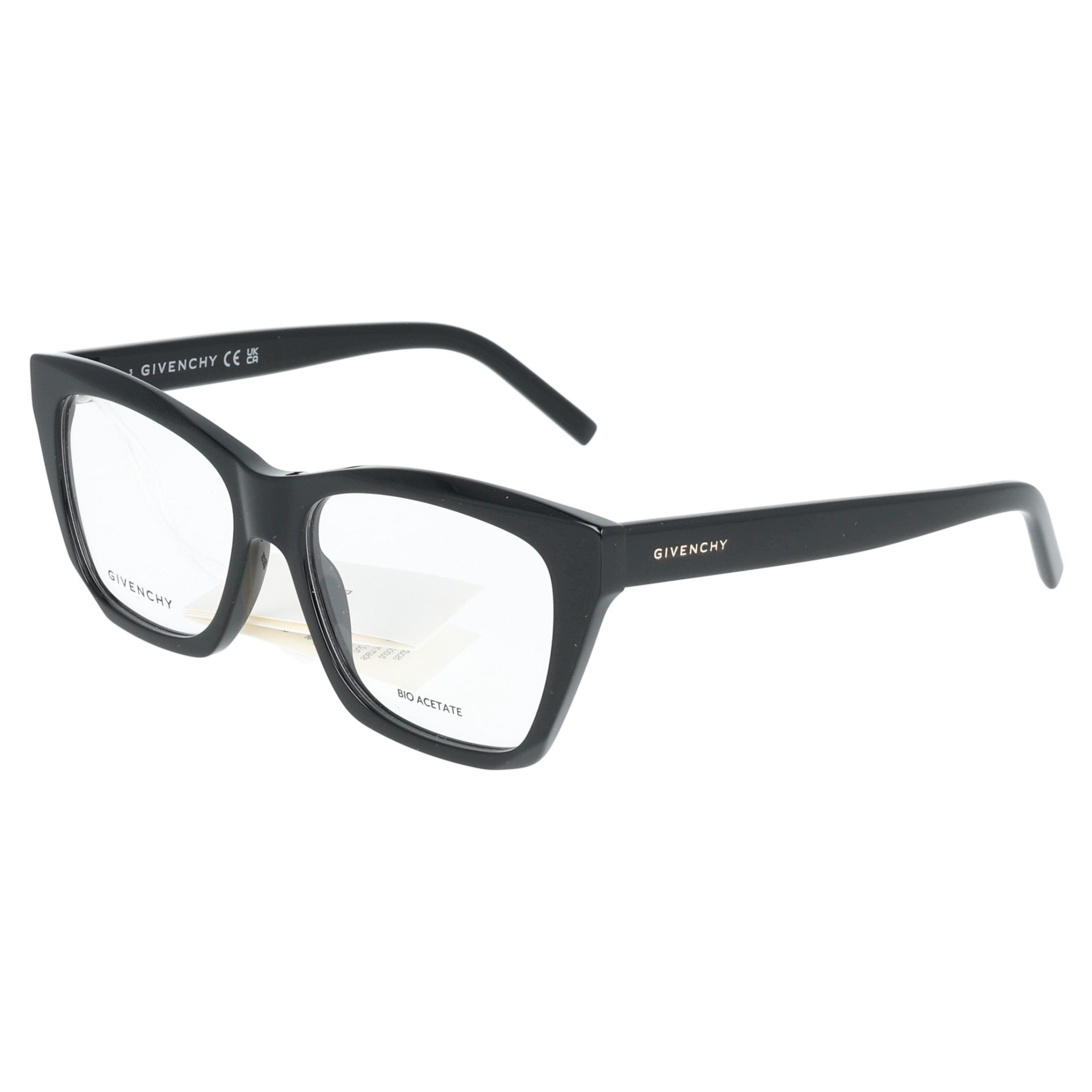 Occhiali da vista donna Givenchy cat-eye GV50088I nero vista laterale