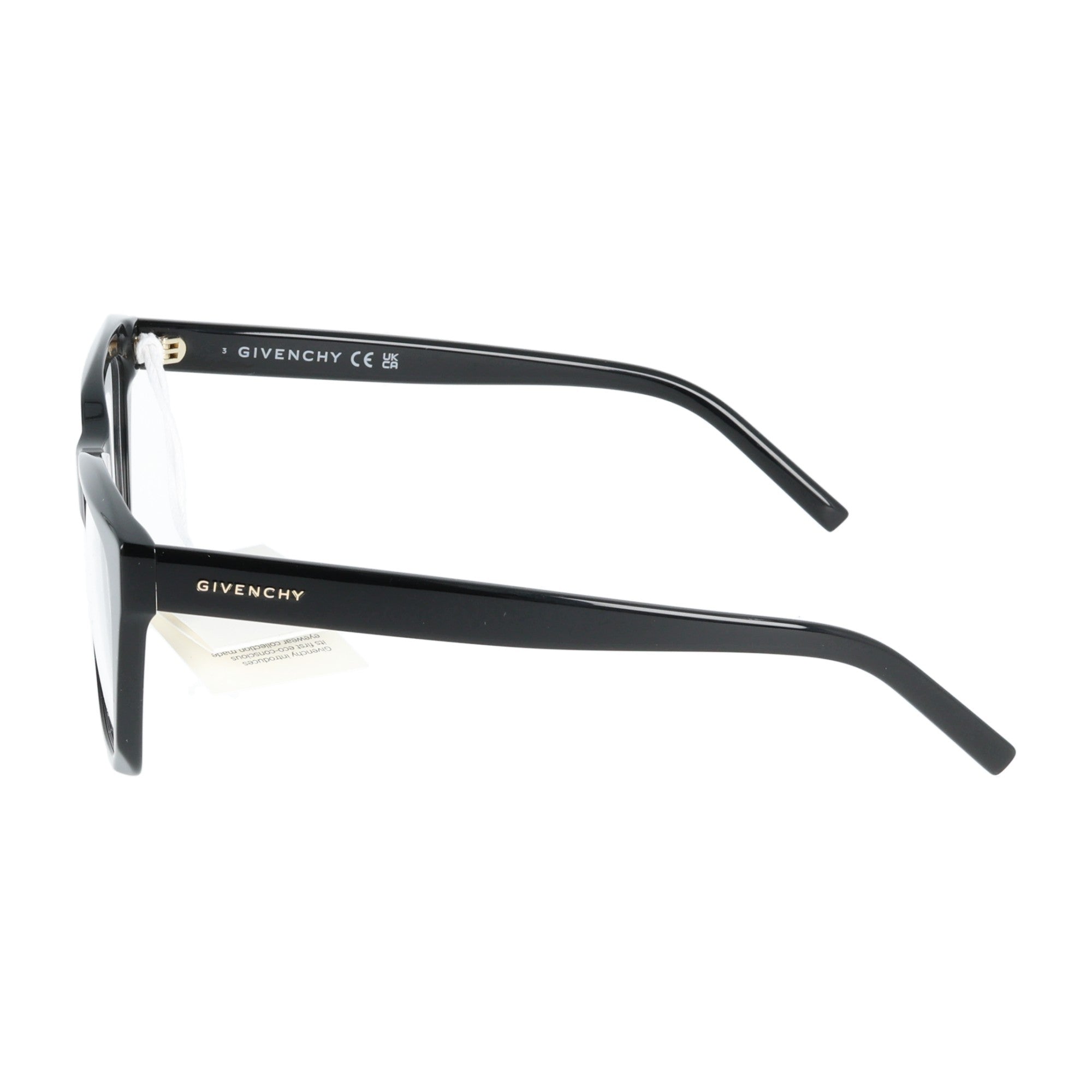 Occhiali da vista donna Givenchy cat-eye GV50088I nero vista laterale
