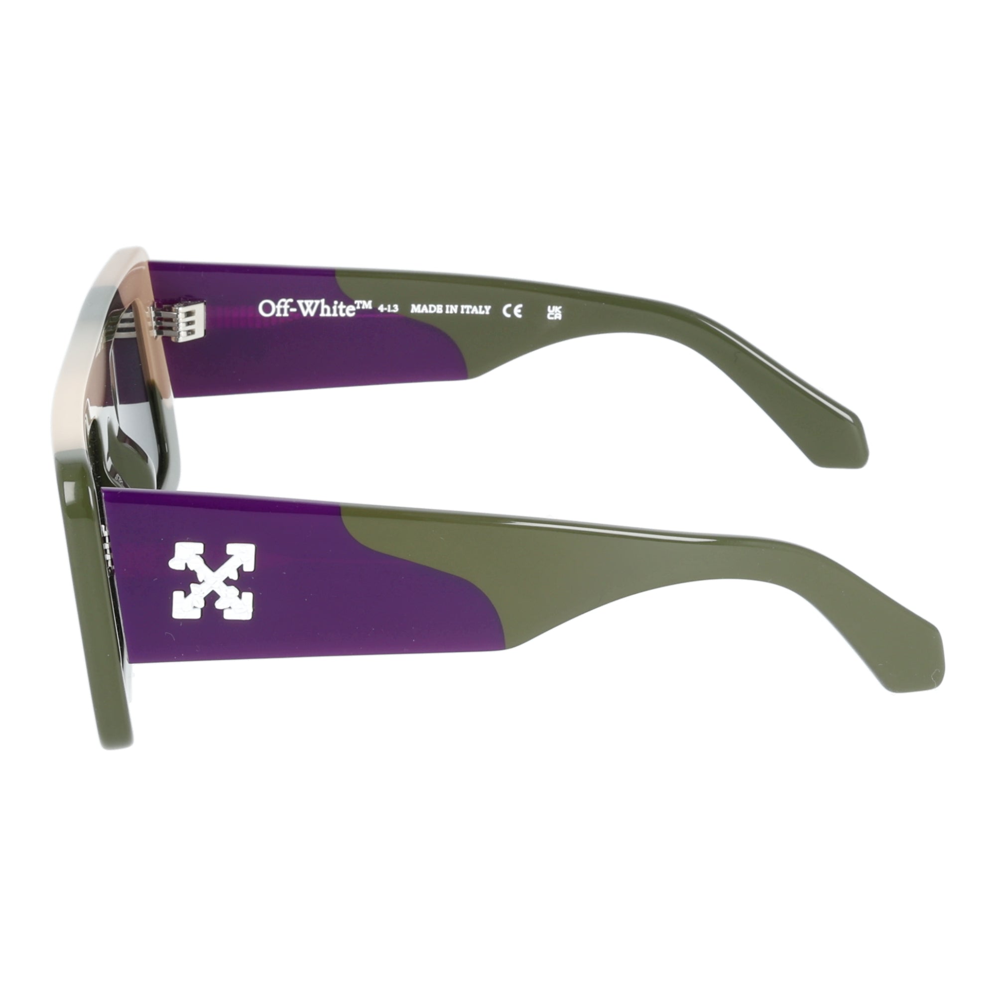 Off-White | OERI069 5707  occhiali da sole Verde & Viola
