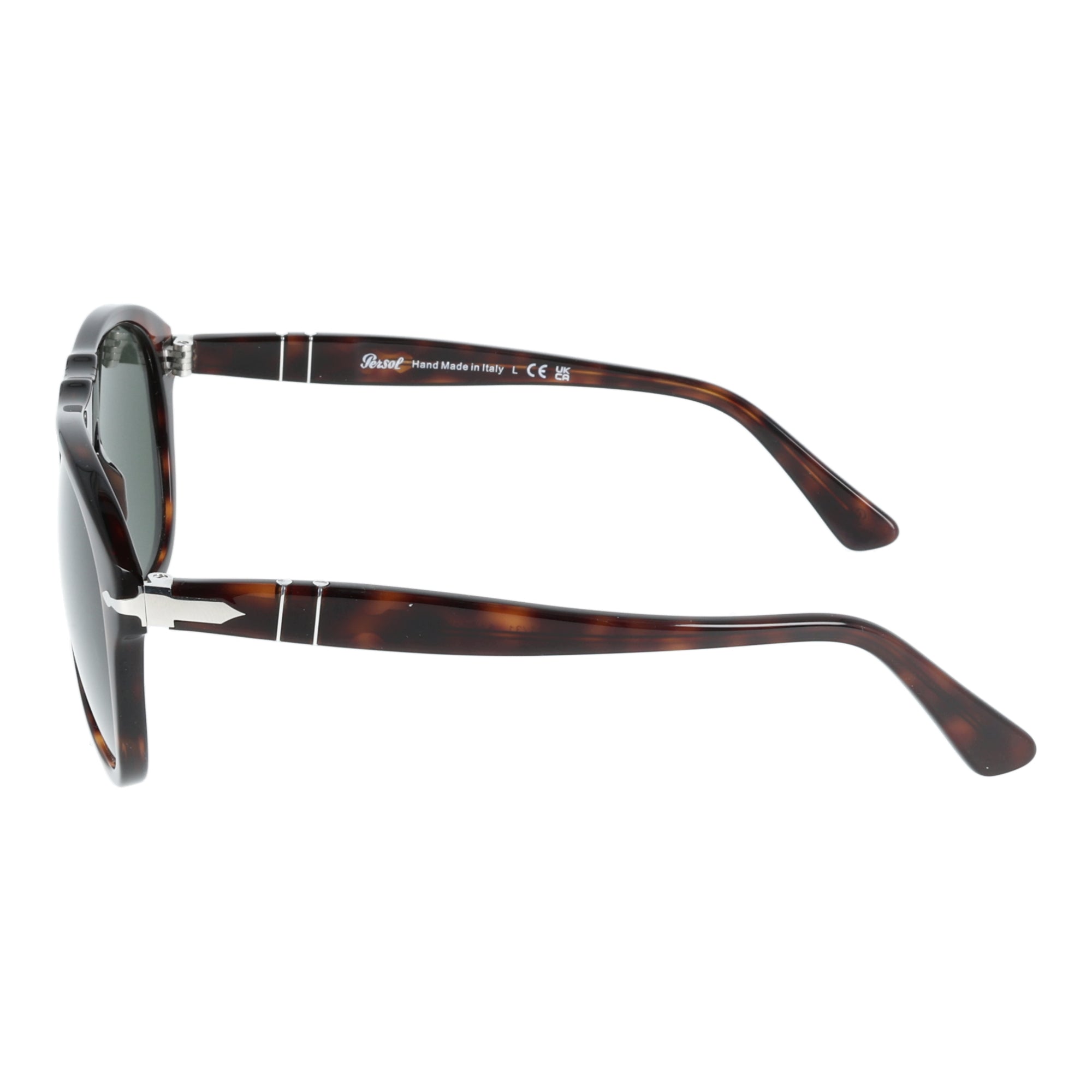 Persol | 649 occhiale aviator da sole Tartarugato caldo
