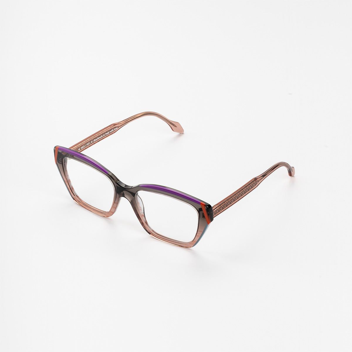 Res Rei - Cinnamon - Grigio/Rosa occhiali da vista da donna
