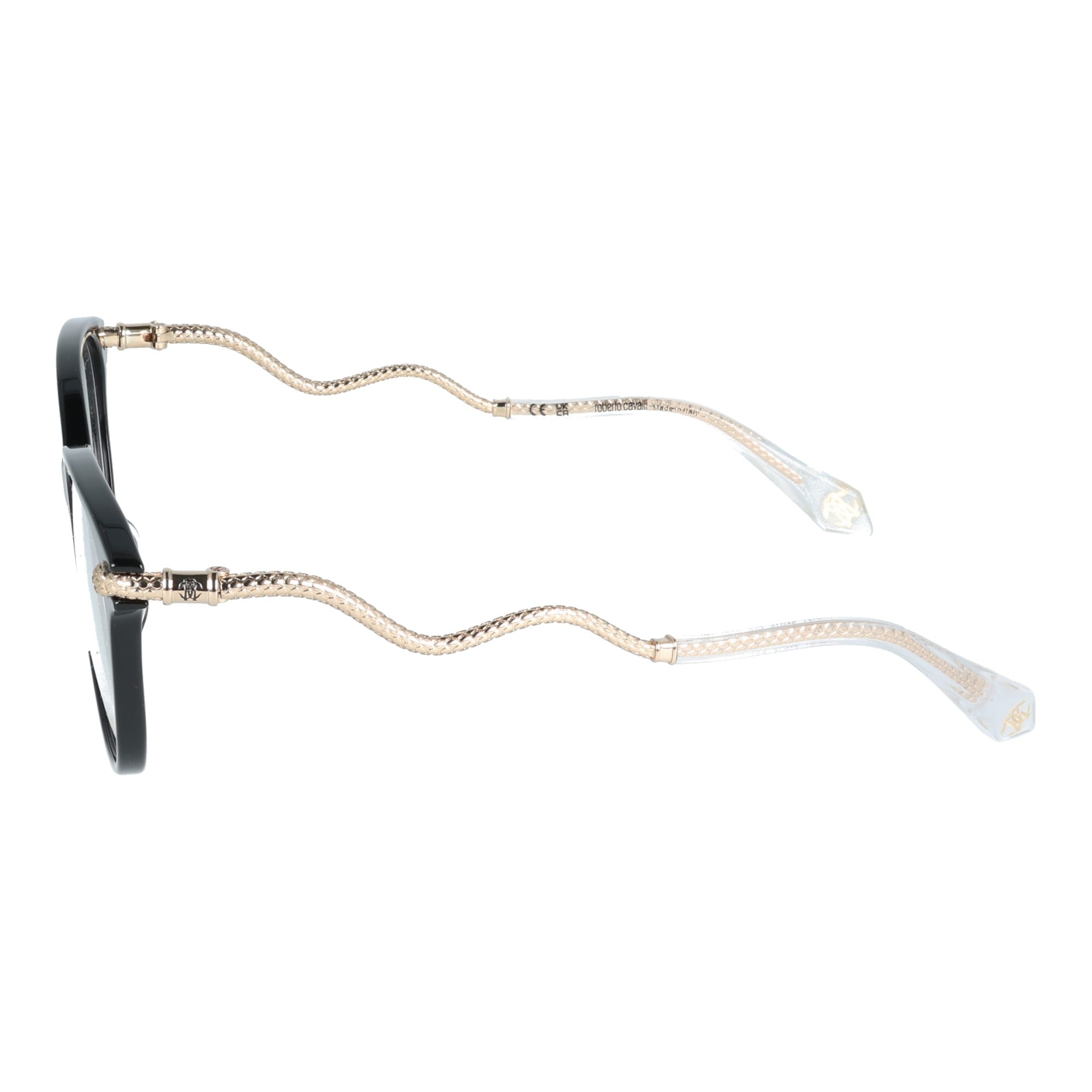 Roberto Cavalli | VRC121 col. 0700 occhiali da vista donna cateye Nero