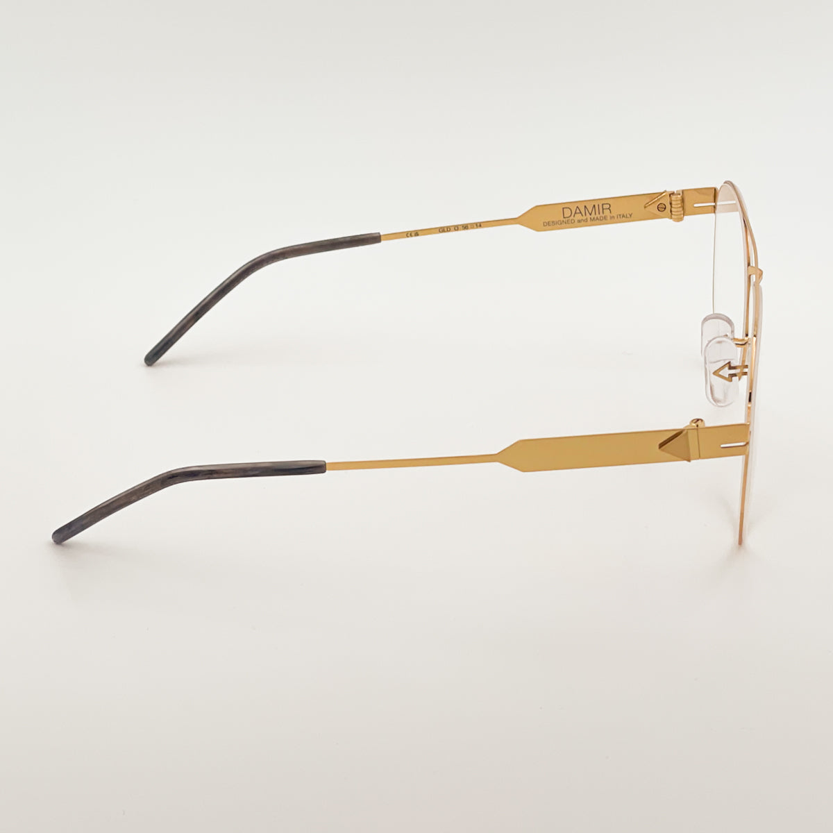 Soya Eyewear Damir Occhiali da vista unisex metallo dorato gold