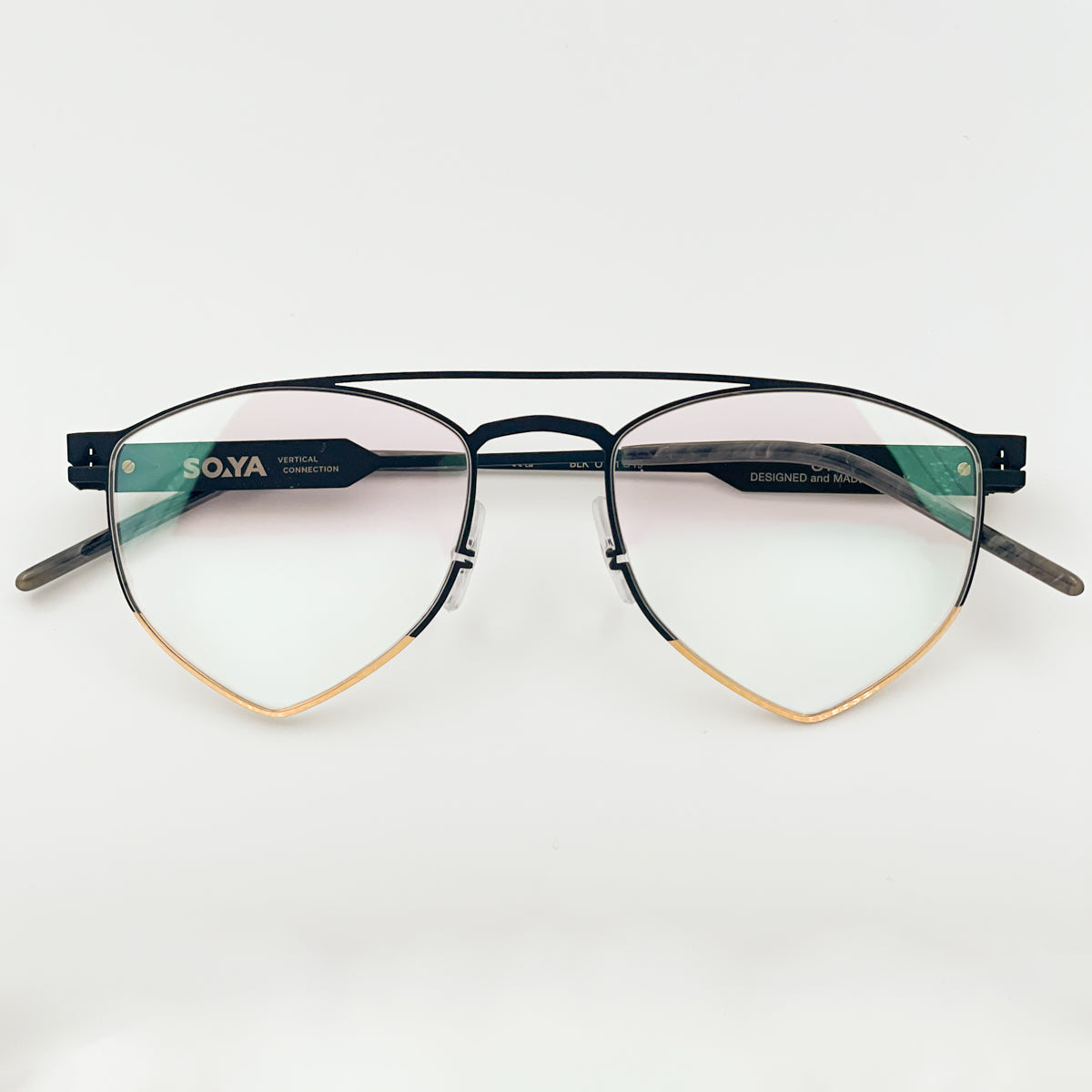 Soya eyewear occhiale da vista Jill colore Nero Oro 