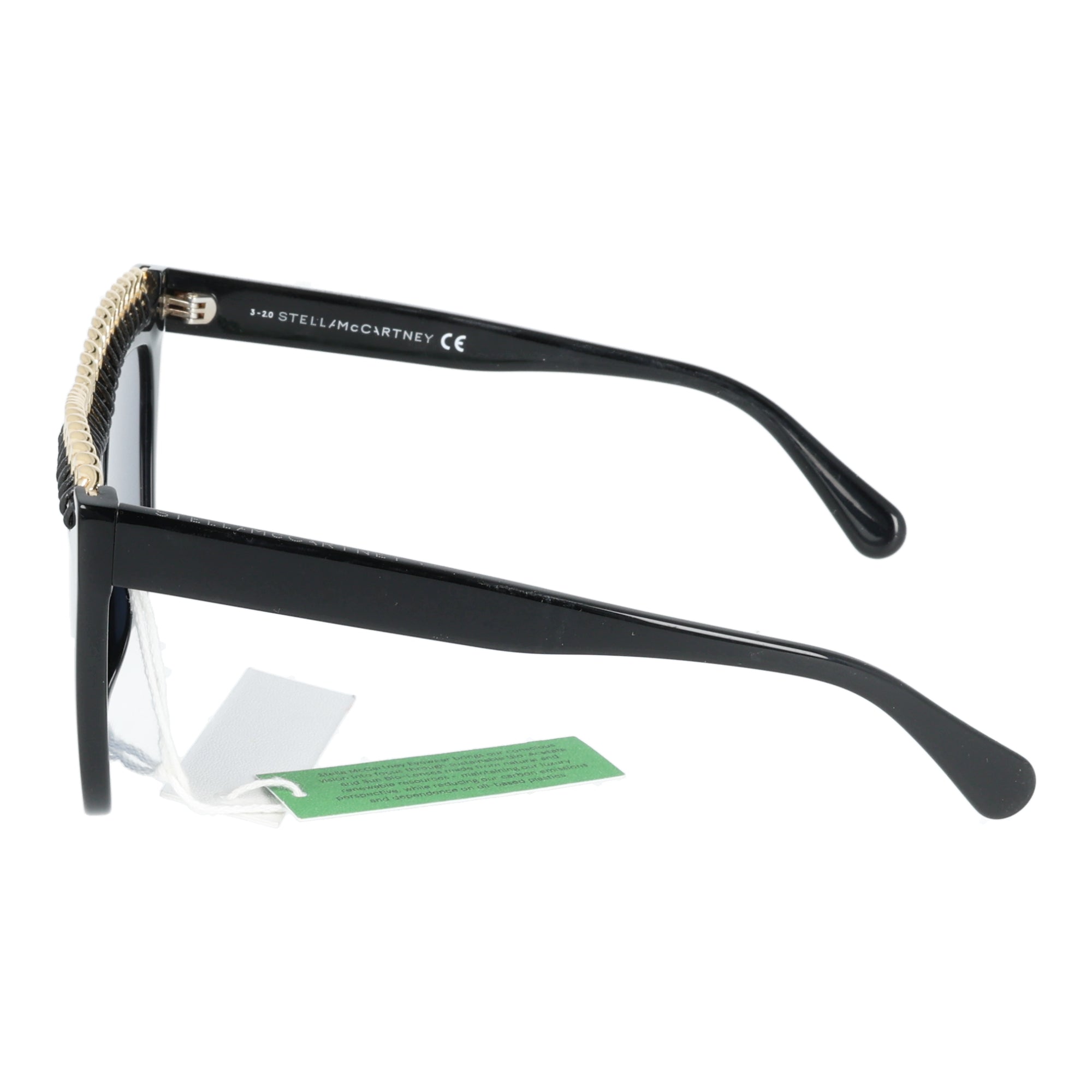 Stella McCartney | SC40009I Falabella occhiali da sole Nero con lenti blu
