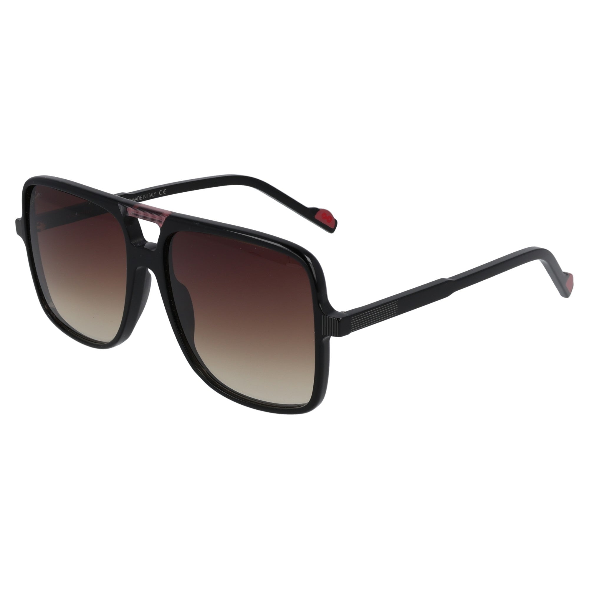 Essedue | Tiger - Nero / Verde / Havana / Multicolore occhiali da sole uomo oversize