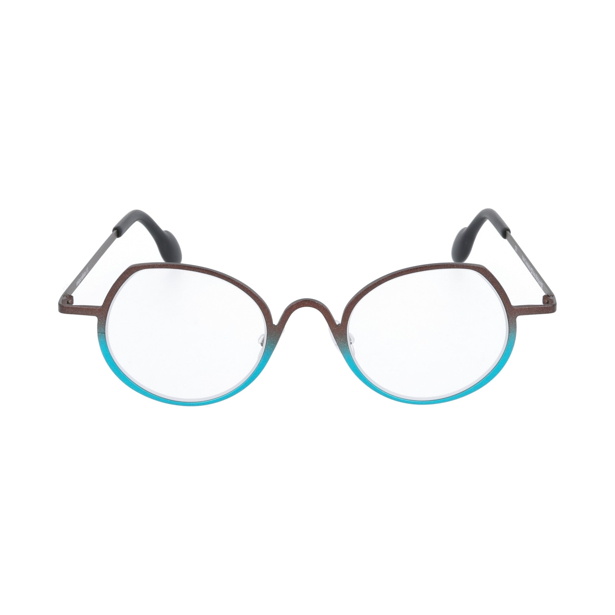 Theo |  Constantia occhiale da vista unisex titanio azzurro & ruggine