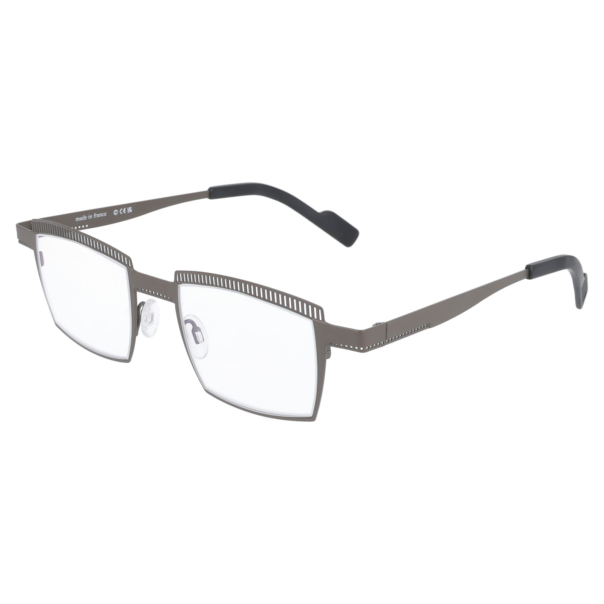 Theo | Crayon occhiali da vista metallo donna Grigio 