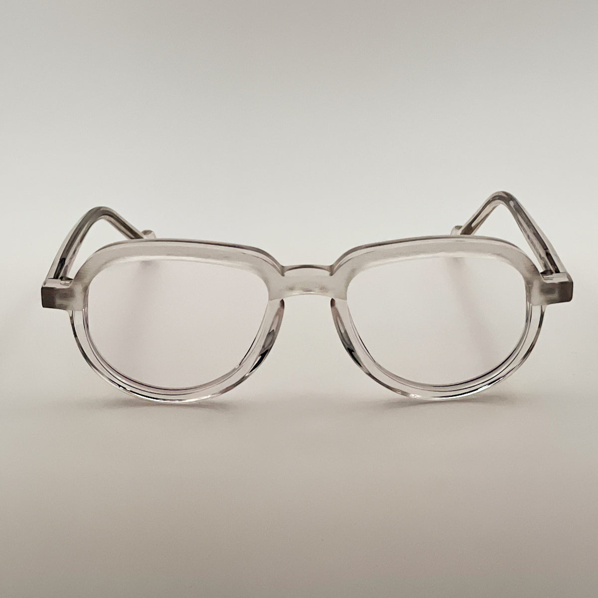 Theo Eyewear  Kori Bustard Occhiale da vista unisex bianco trasparente