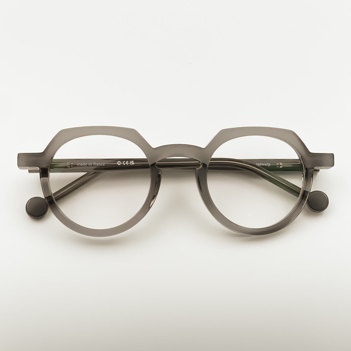 Theo Eyewear  Occhiali da vista unisex Common Ostrich grigio