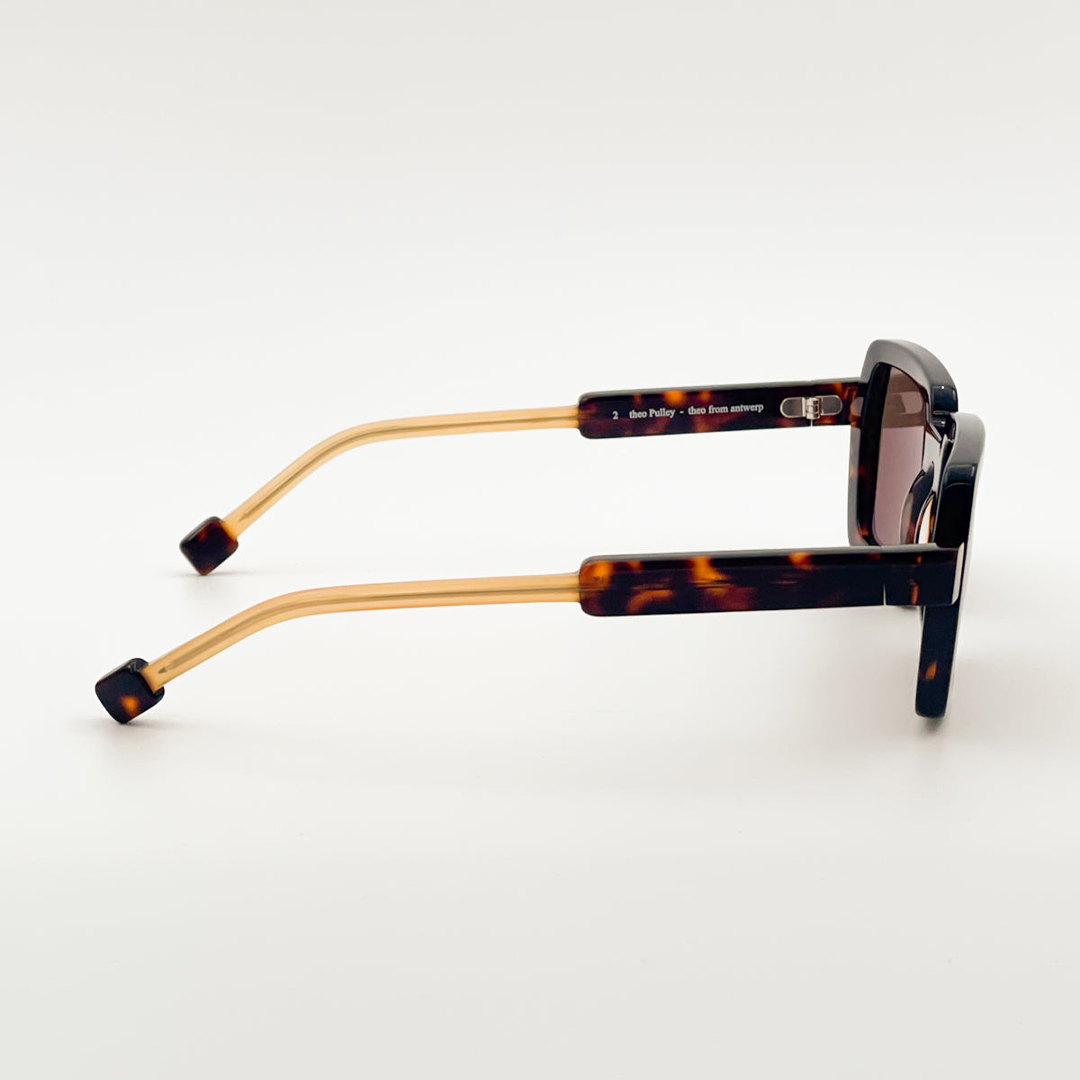 Theo Eyewear occhiali da sole da donna tartarugato marrone  