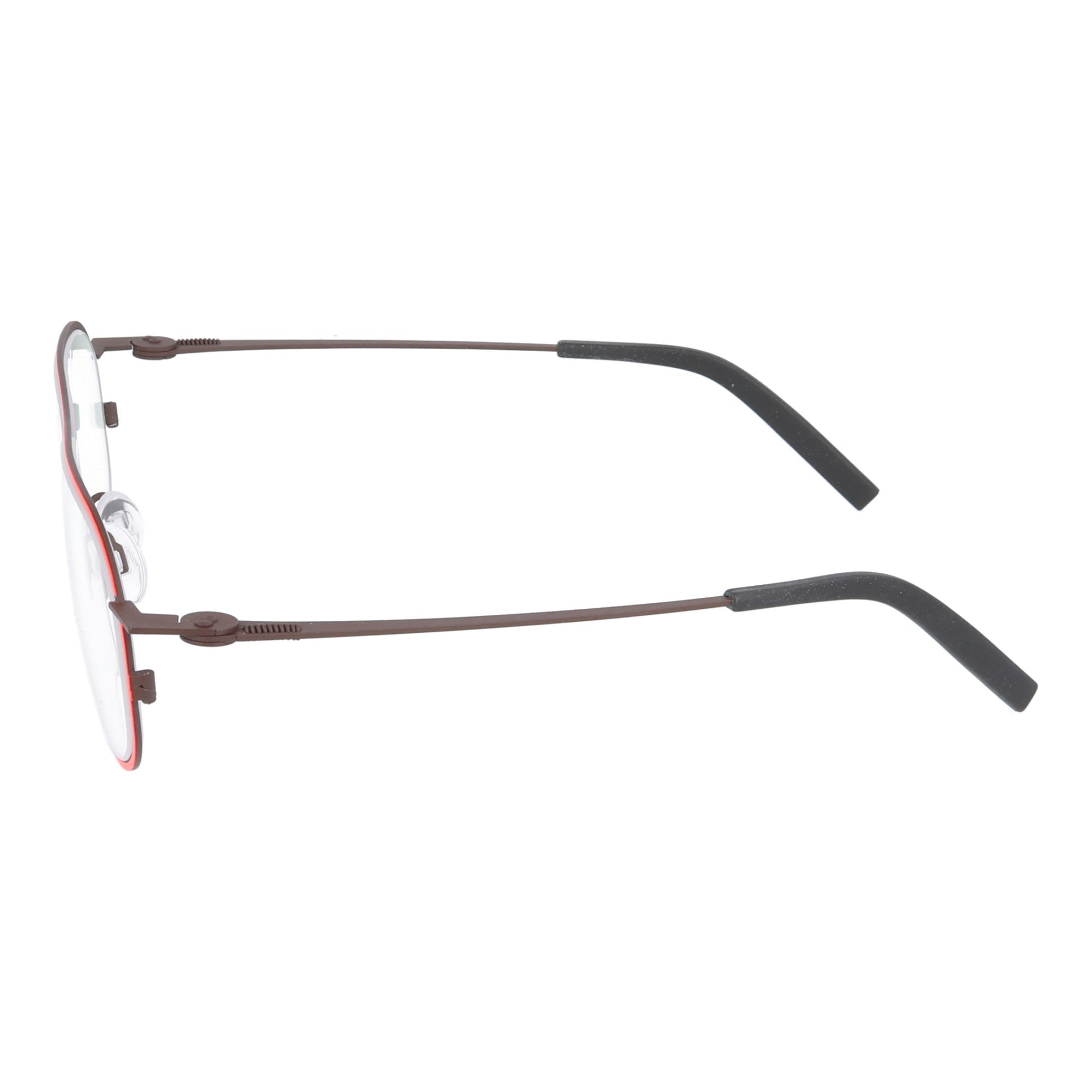 Theo | Isogon occhiale da vista unisex titanio Nero Arancio